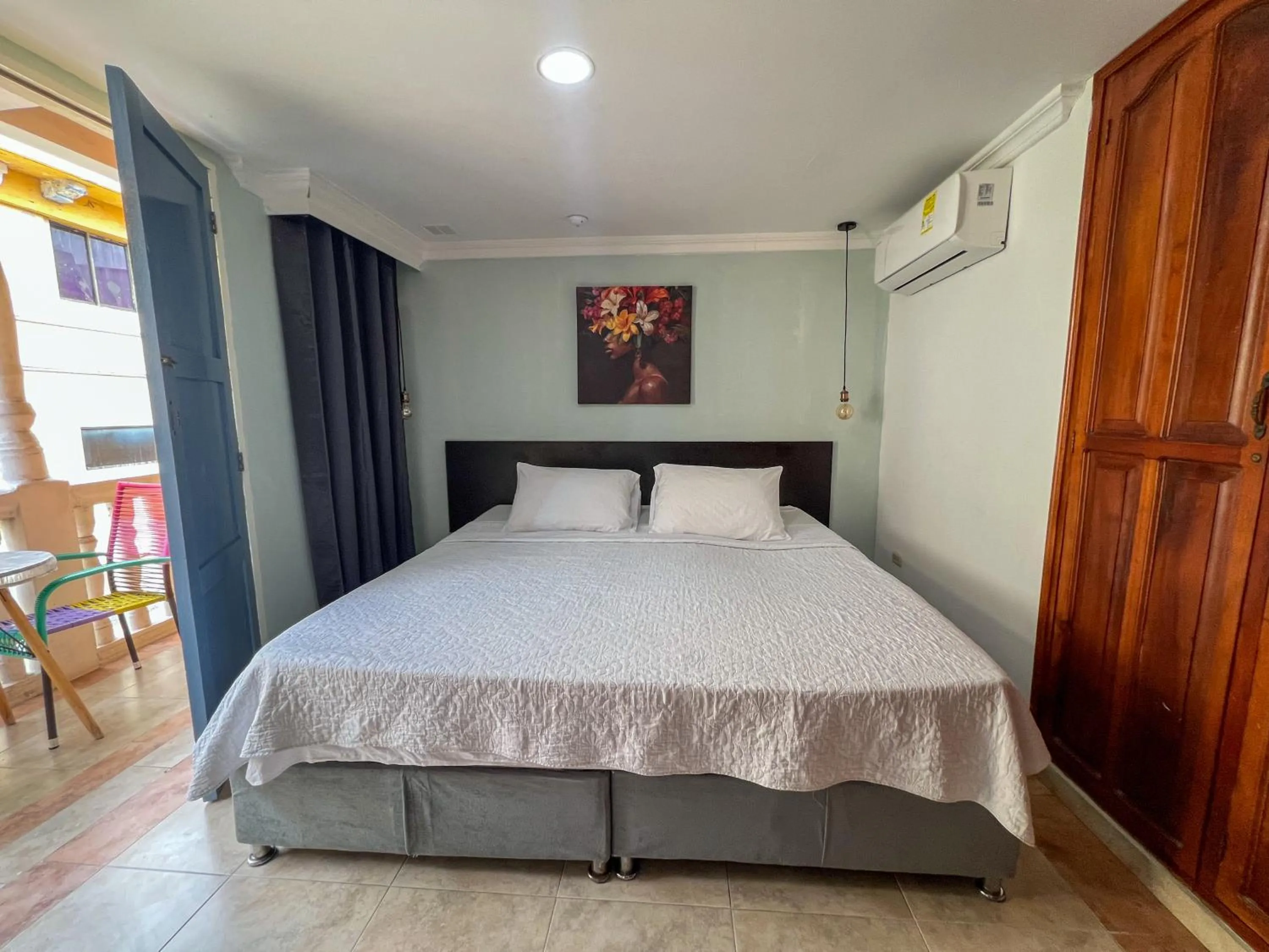 Bed in Hotel Marie Real Cartagena