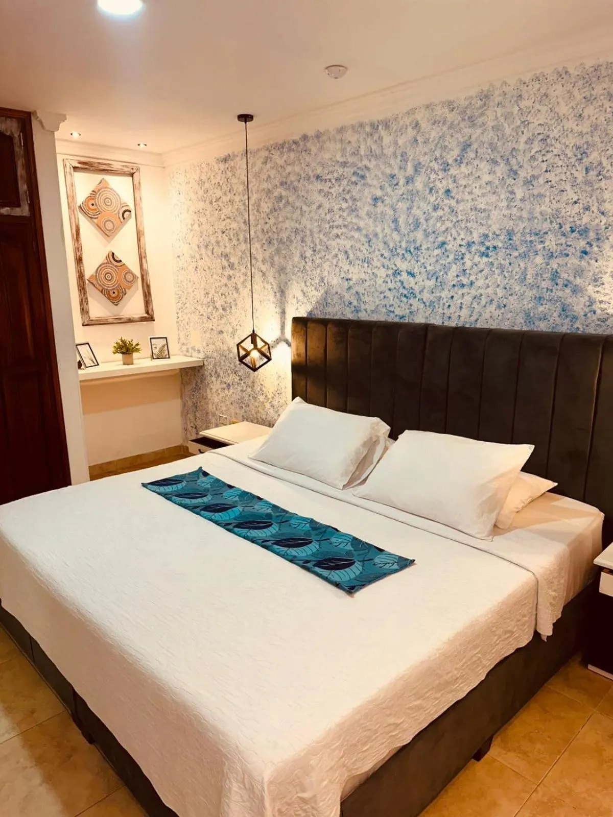 Bed in Hotel Marie Real Cartagena