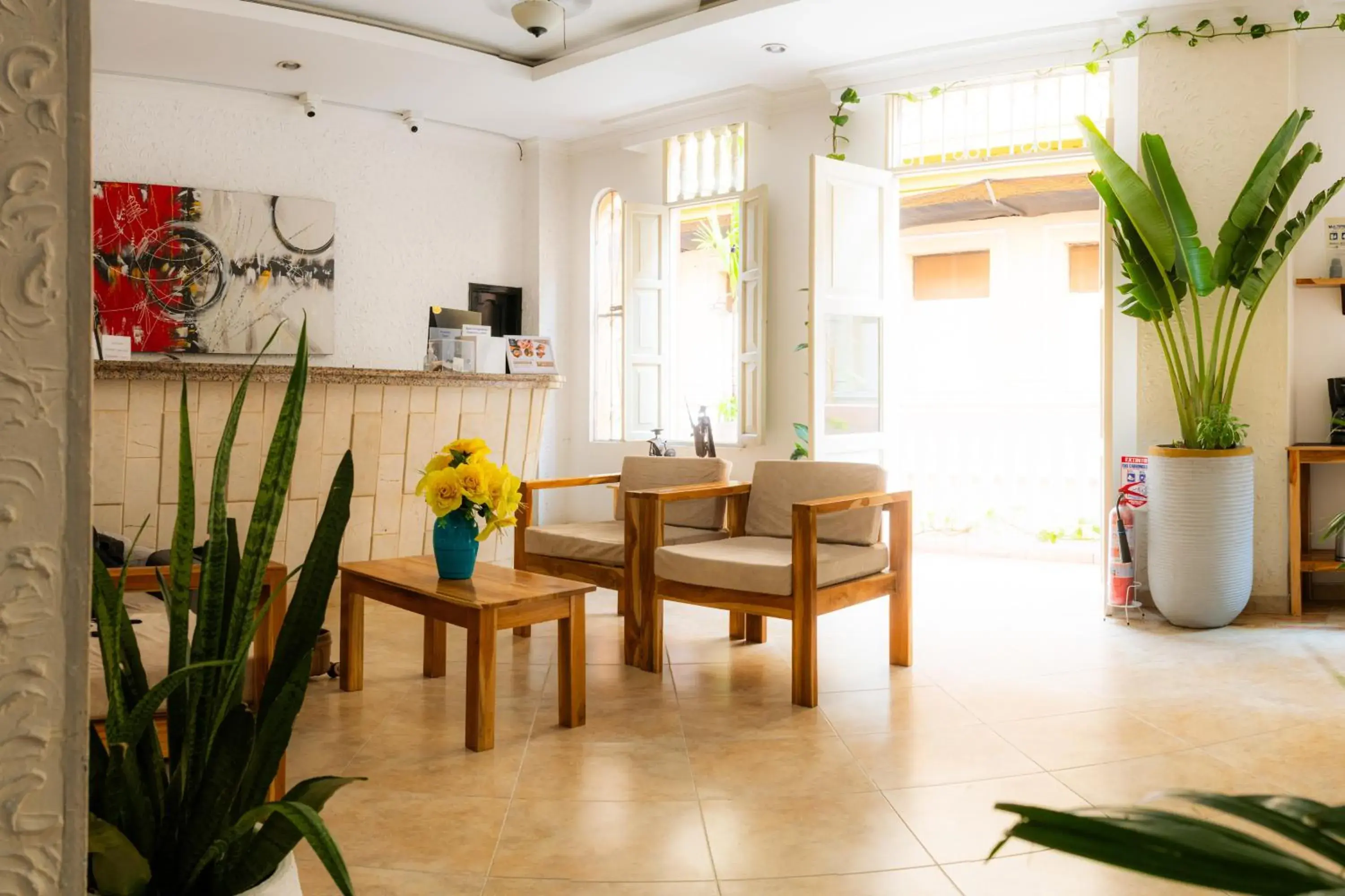 Lobby or reception in Hotel Marie Real Cartagena Lobby or reception in Hotel Marie Real Cartagena