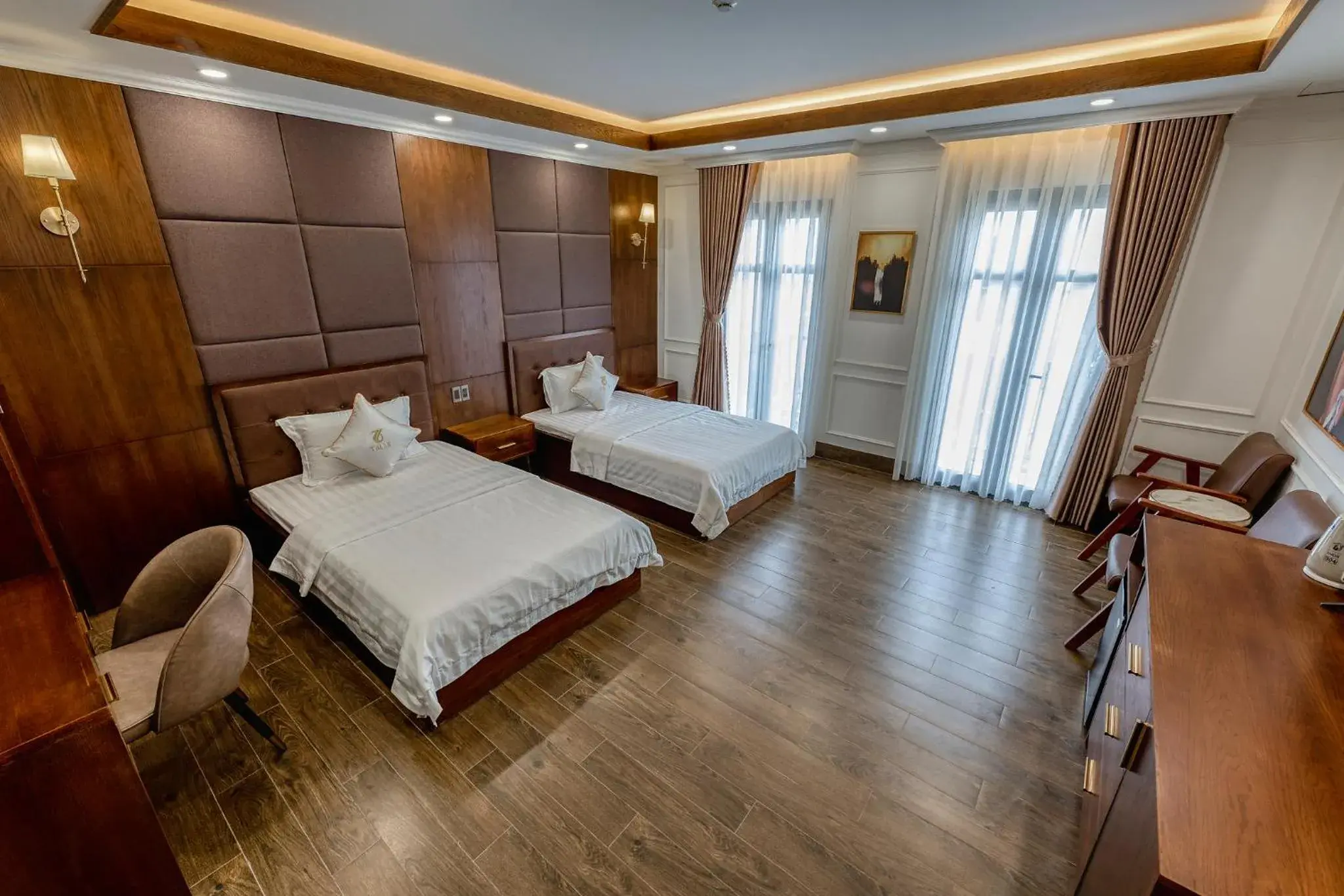 Photo of the whole room, Bed in Hotel Trí Lê Photo of the whole room, Bed in Hotel Trí Lê