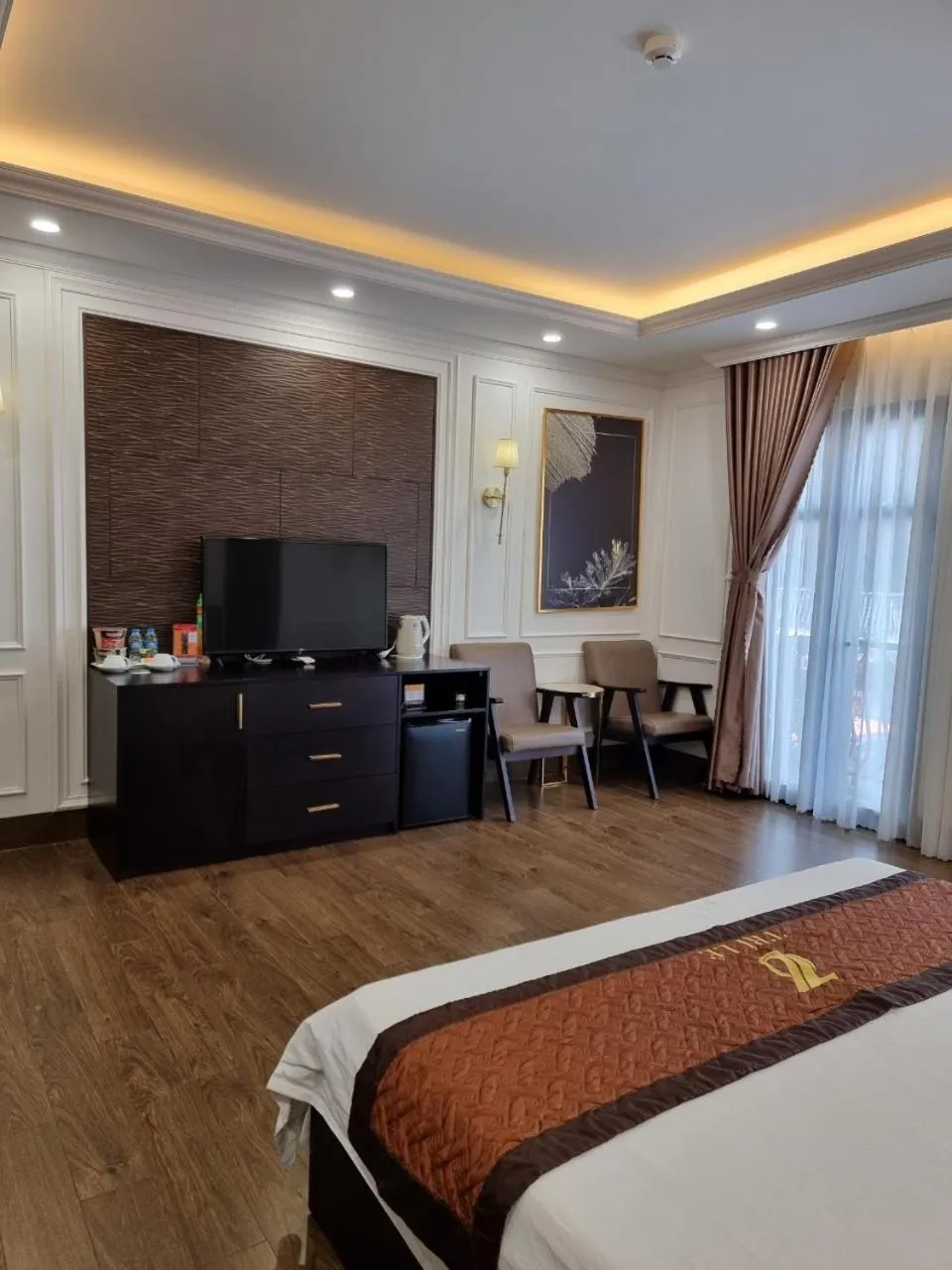 Photo of the whole room, Bed in Hotel Trí Lê