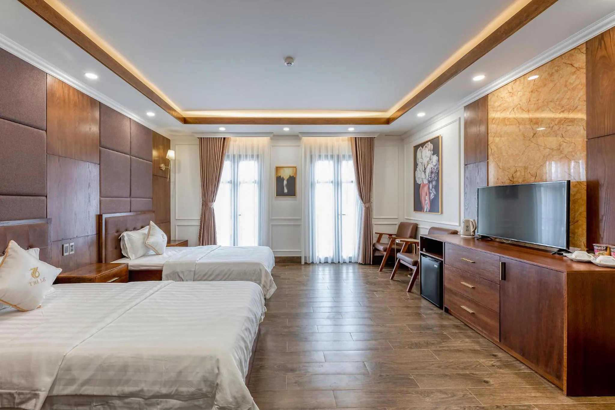 Photo of the whole room, Bed in Hotel Trí Lê