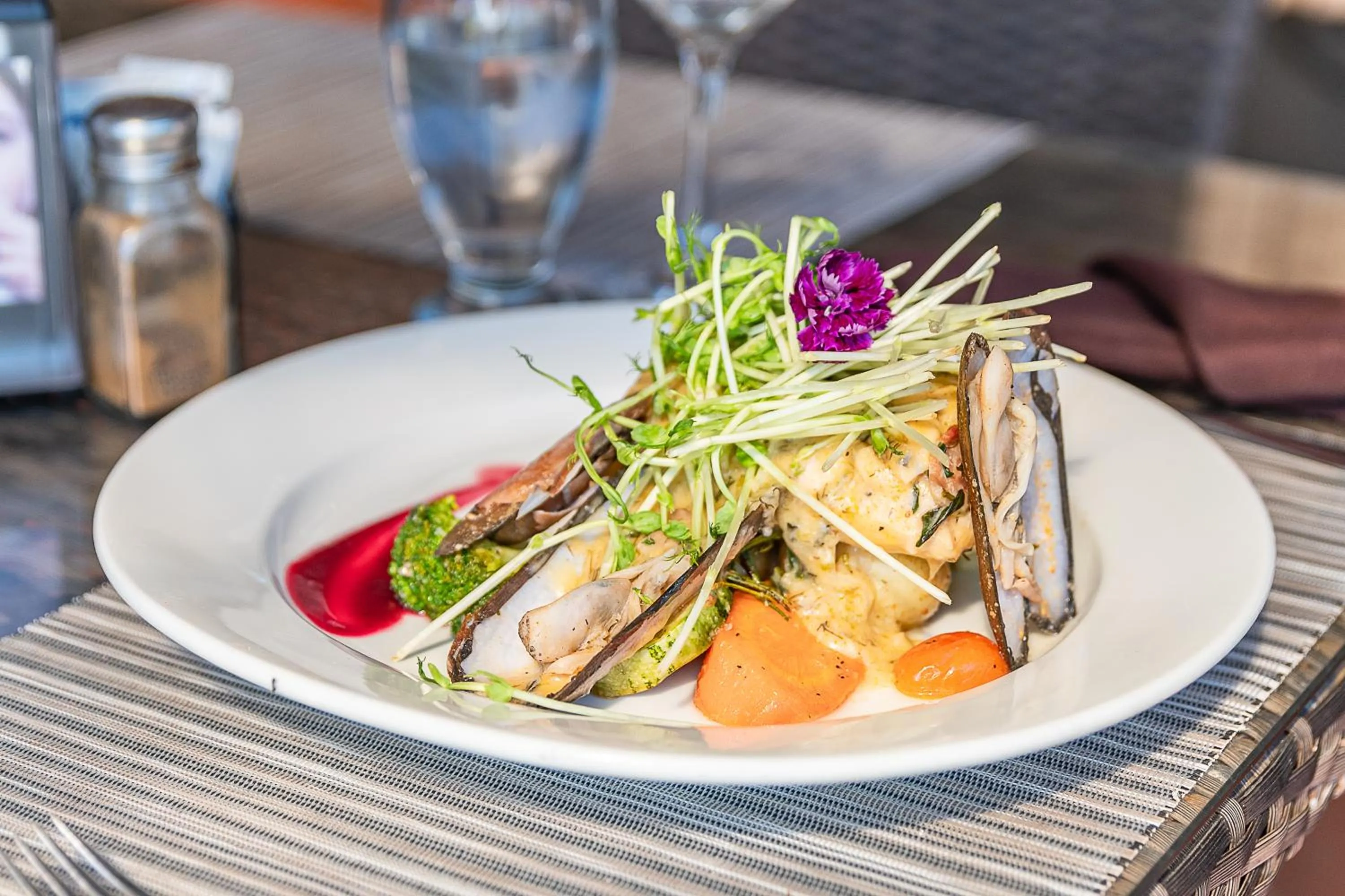 Lunch in Sunset del Mar Beach Resort