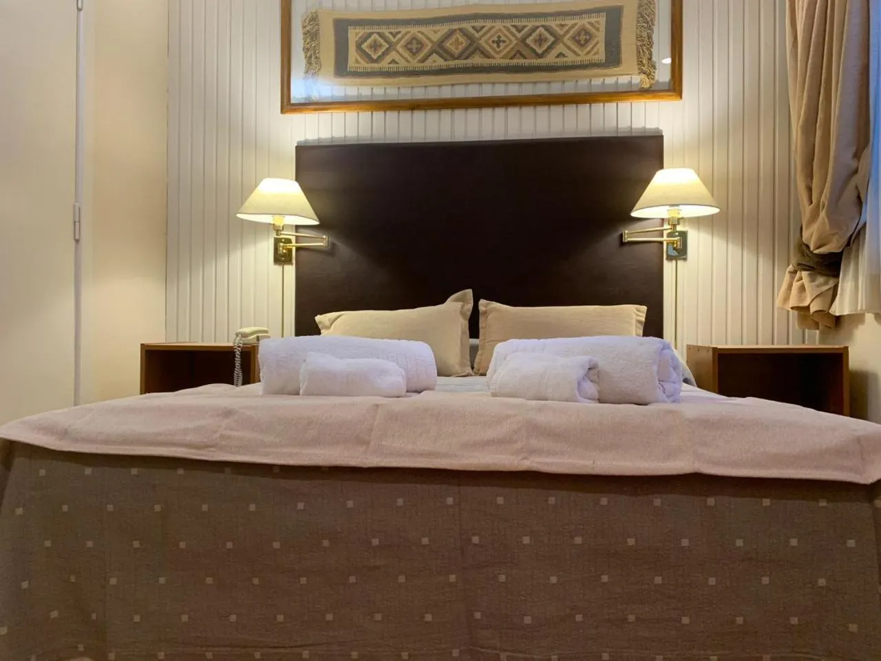 Bed in Hotel Nórdico by Nordic