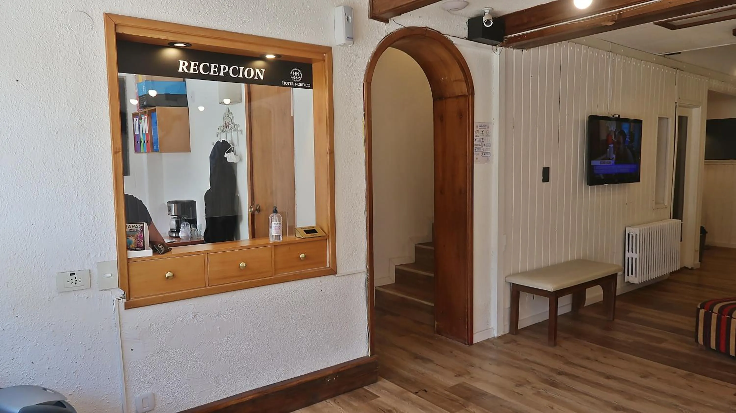 Lobby or reception in Hotel Nórdico by Nordic