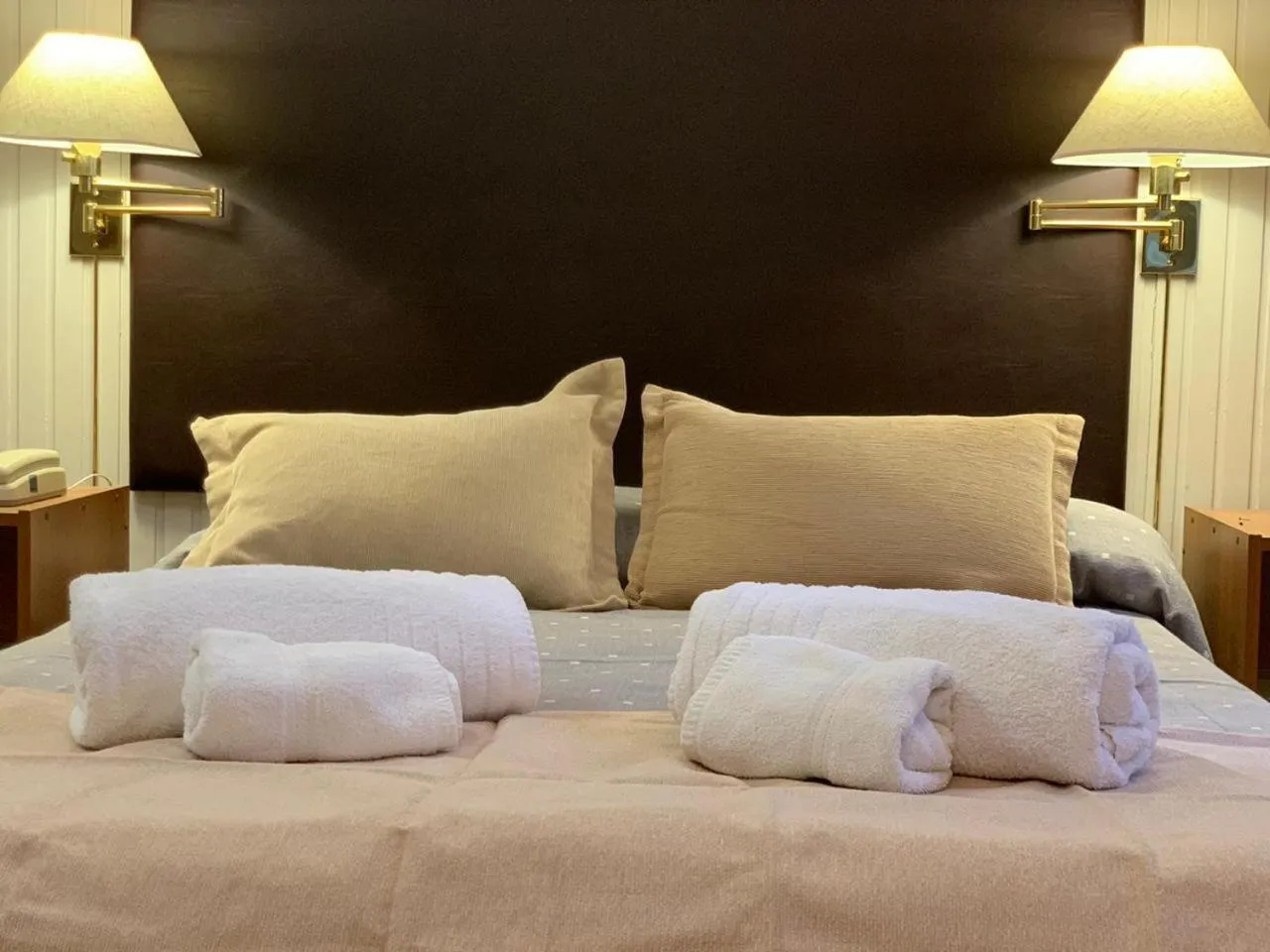 Bed in Hotel Nórdico by Nordic