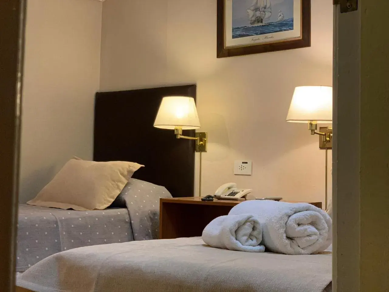 Twin Room in Hotel Nordico Twin Room in Hotel Nordico