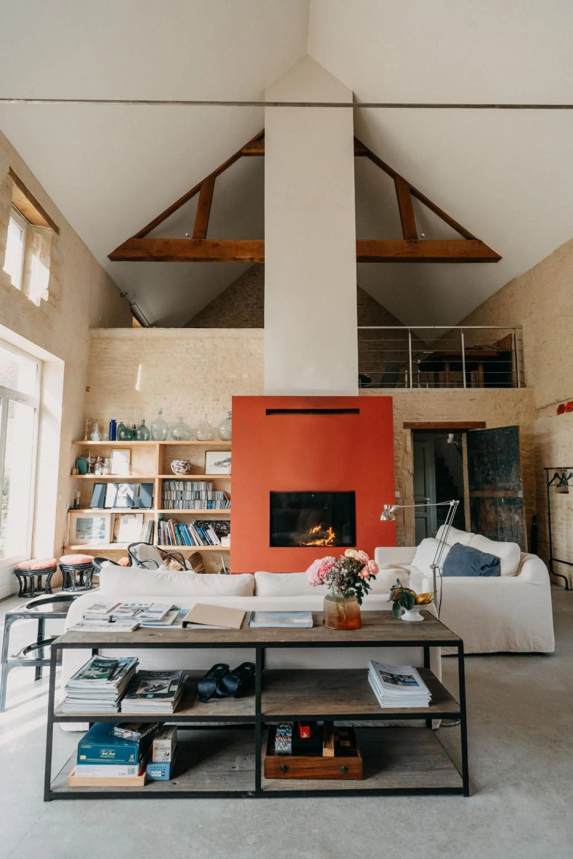 Living room in Les Granges Pelloquin