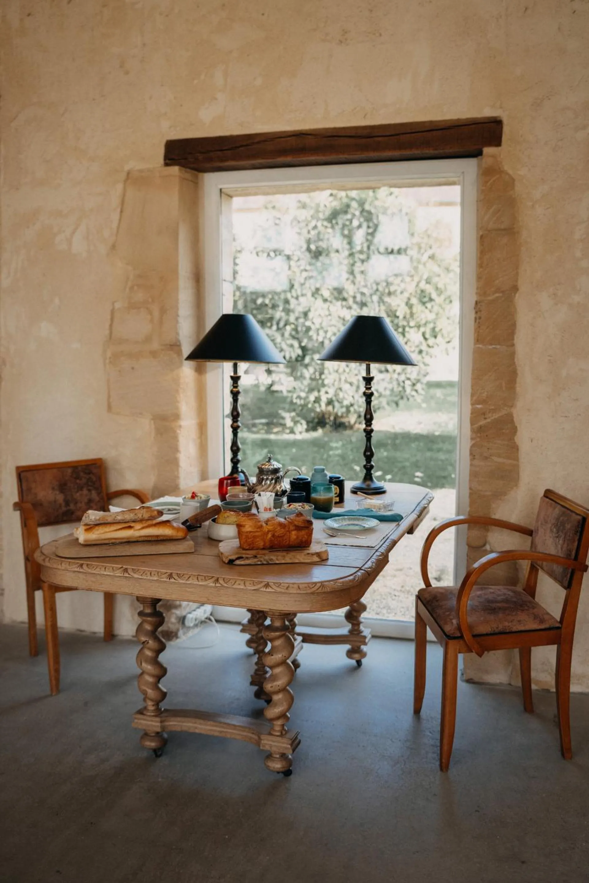 Living room in Les Granges Pelloquin