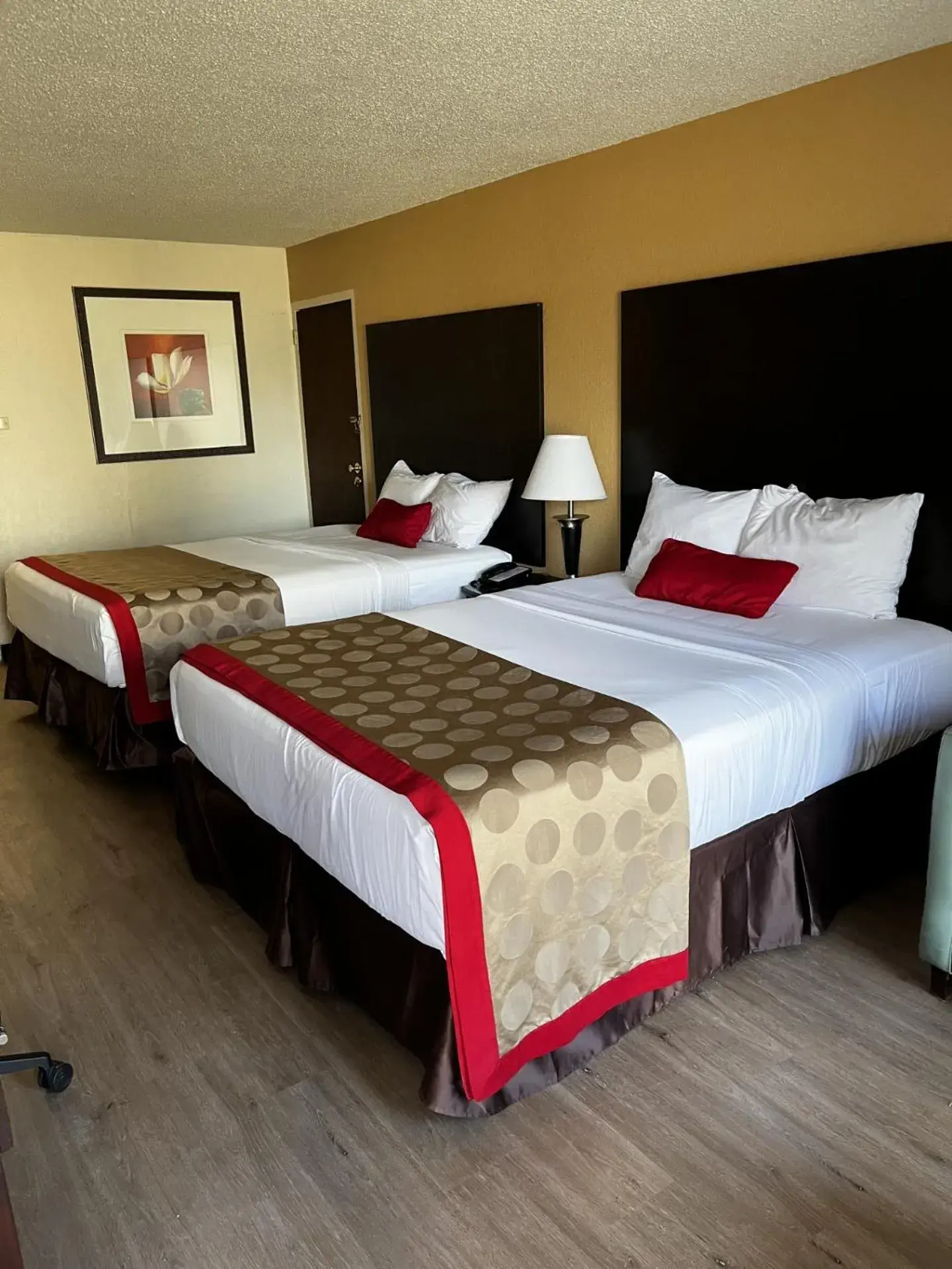 Queen Room with Two Queen Beds in Budget Inn Laramie Queen Room with Two Queen Beds in Budget Inn Laramie