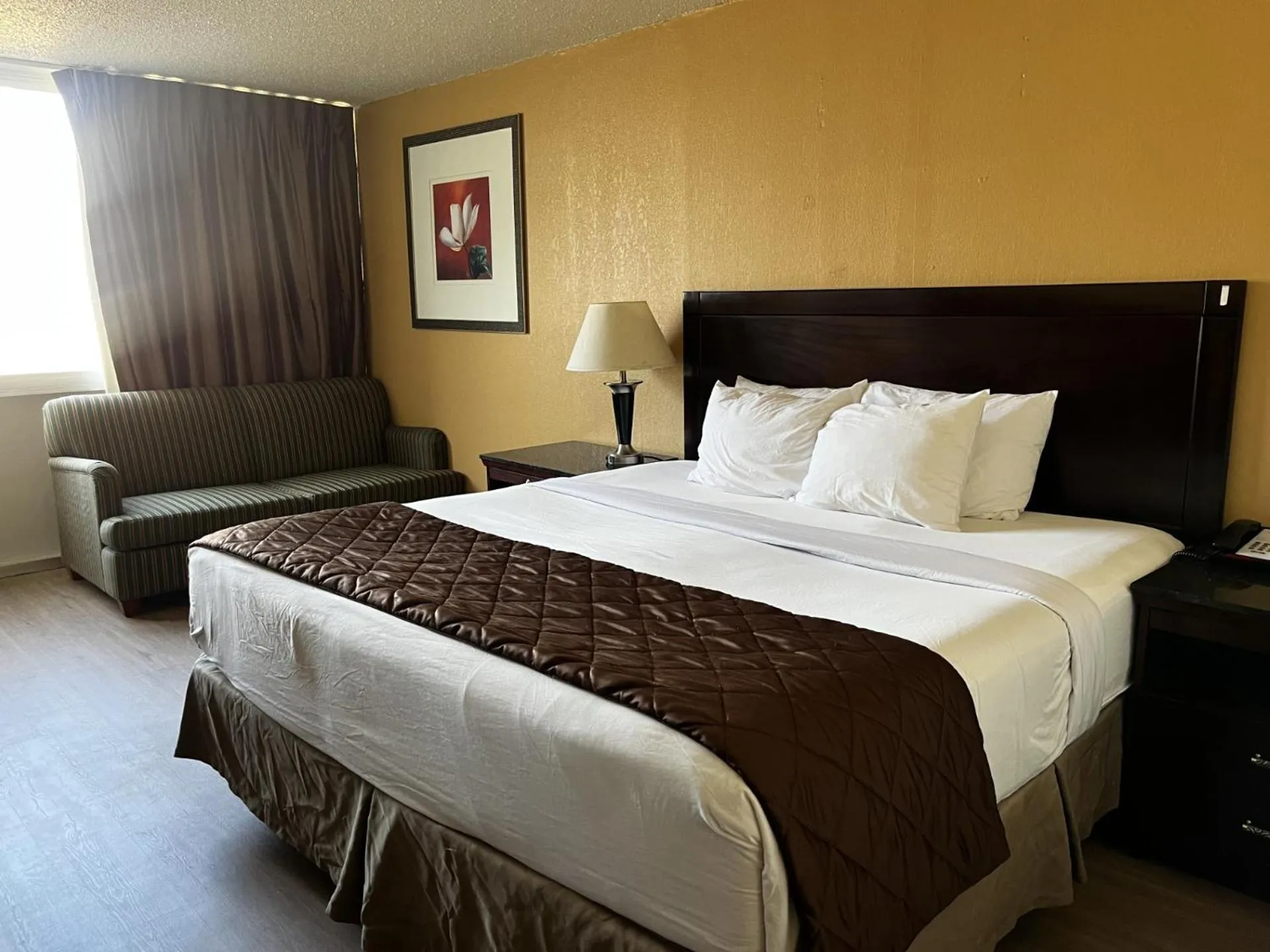 Bedroom, Bed in Budget Inn Laramie