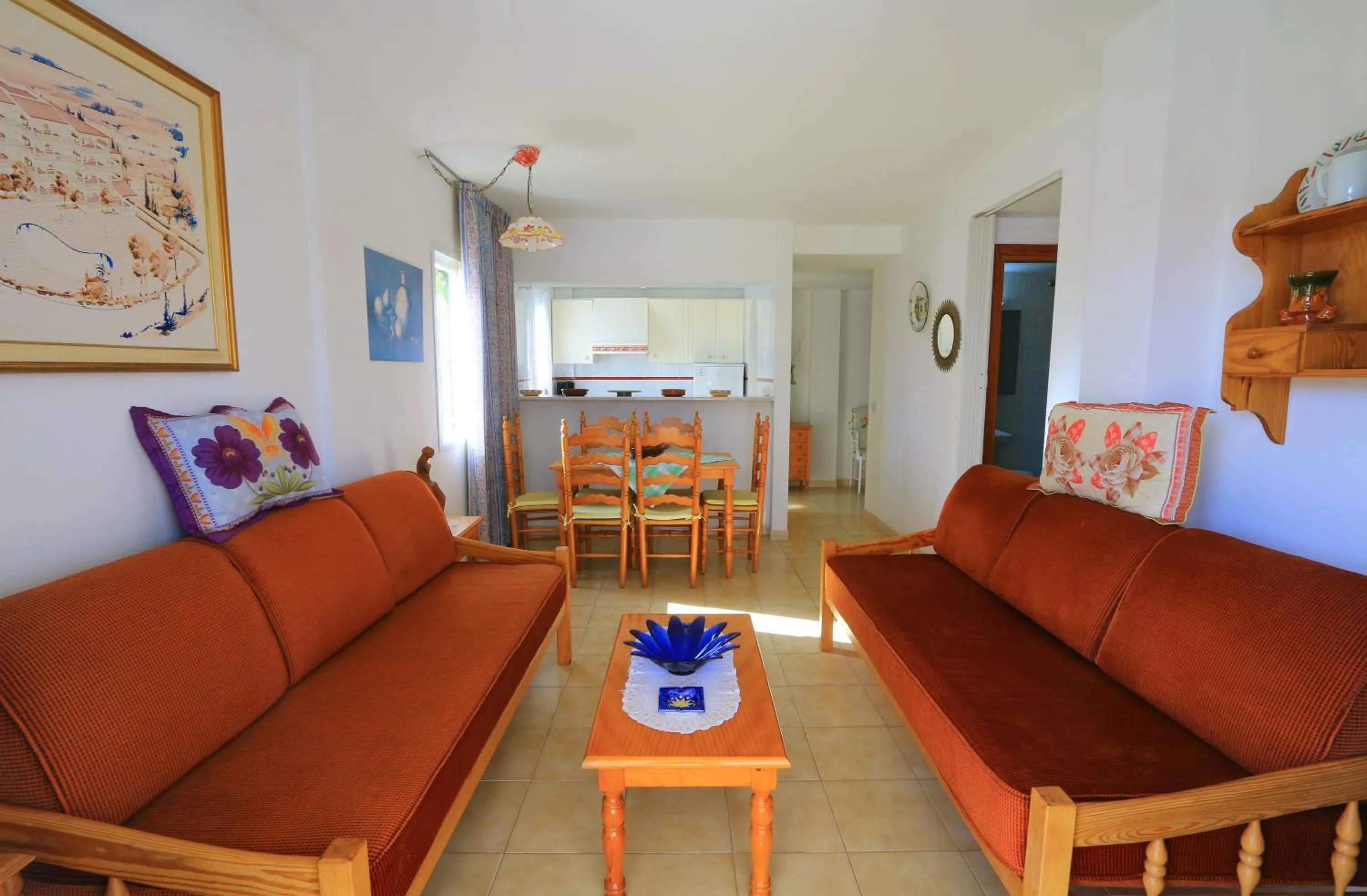 Living room in Atalaya Bosque Apartamentos