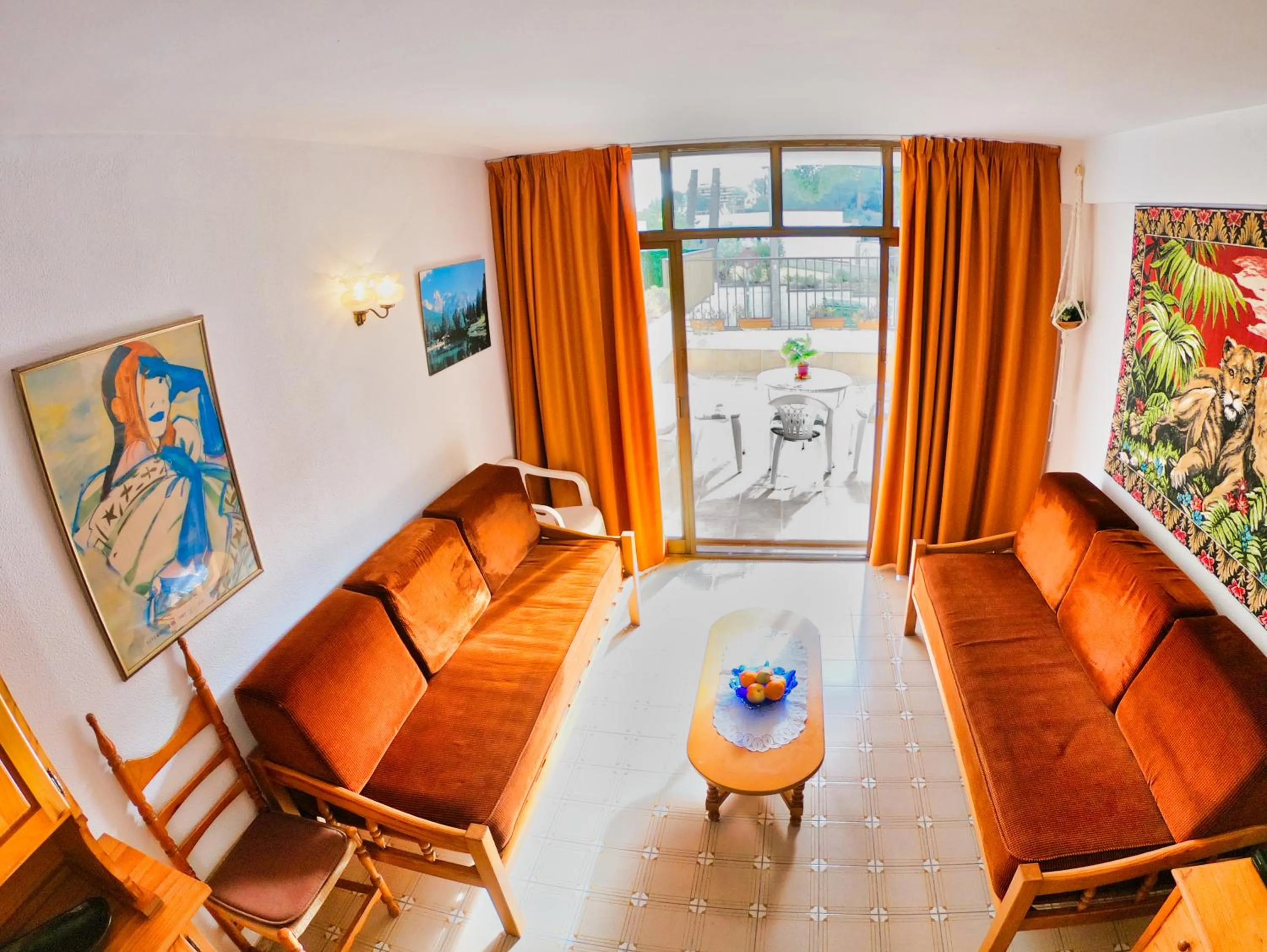 Living room in Bonaire Paguera