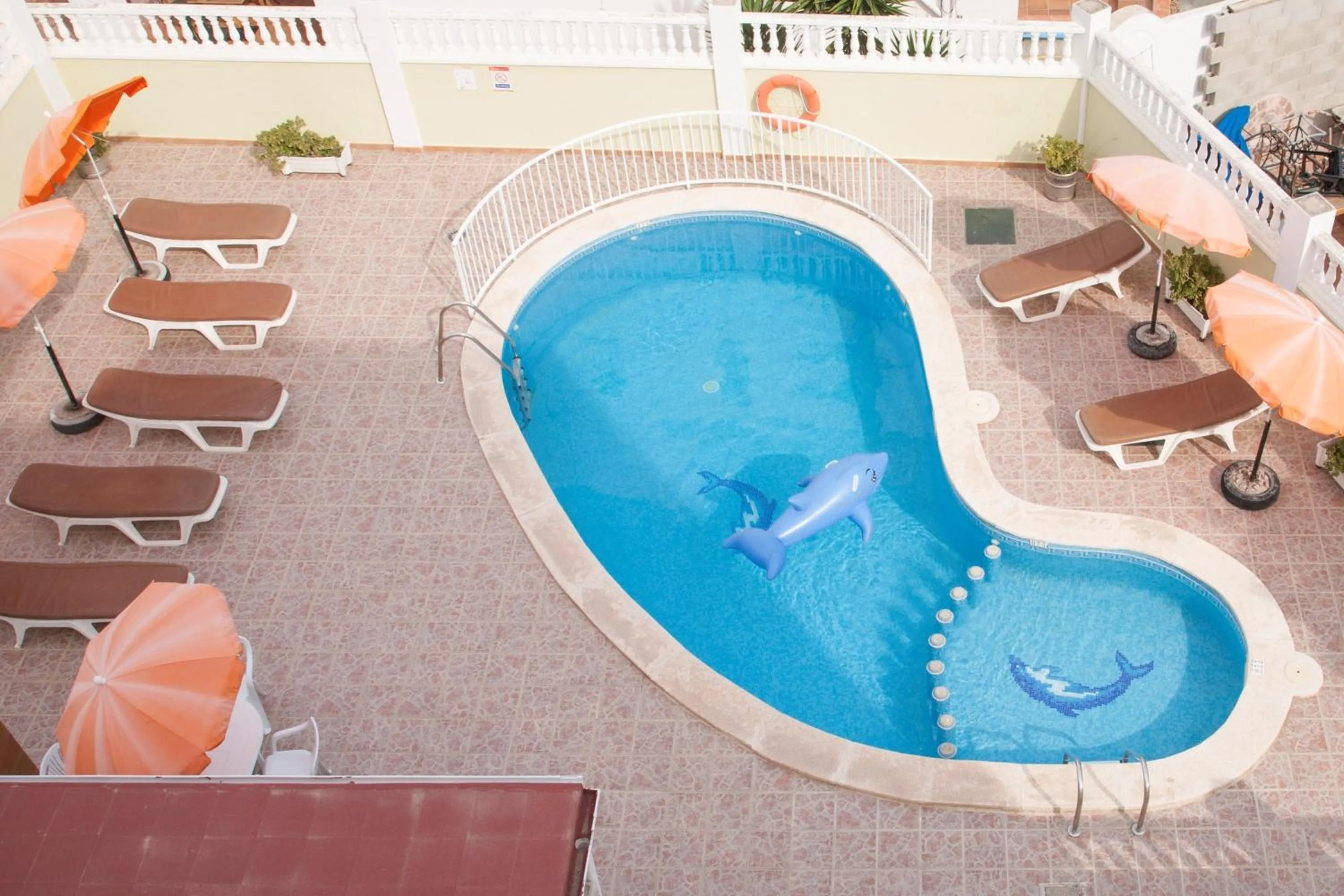 Patio in Bonaire Paguera