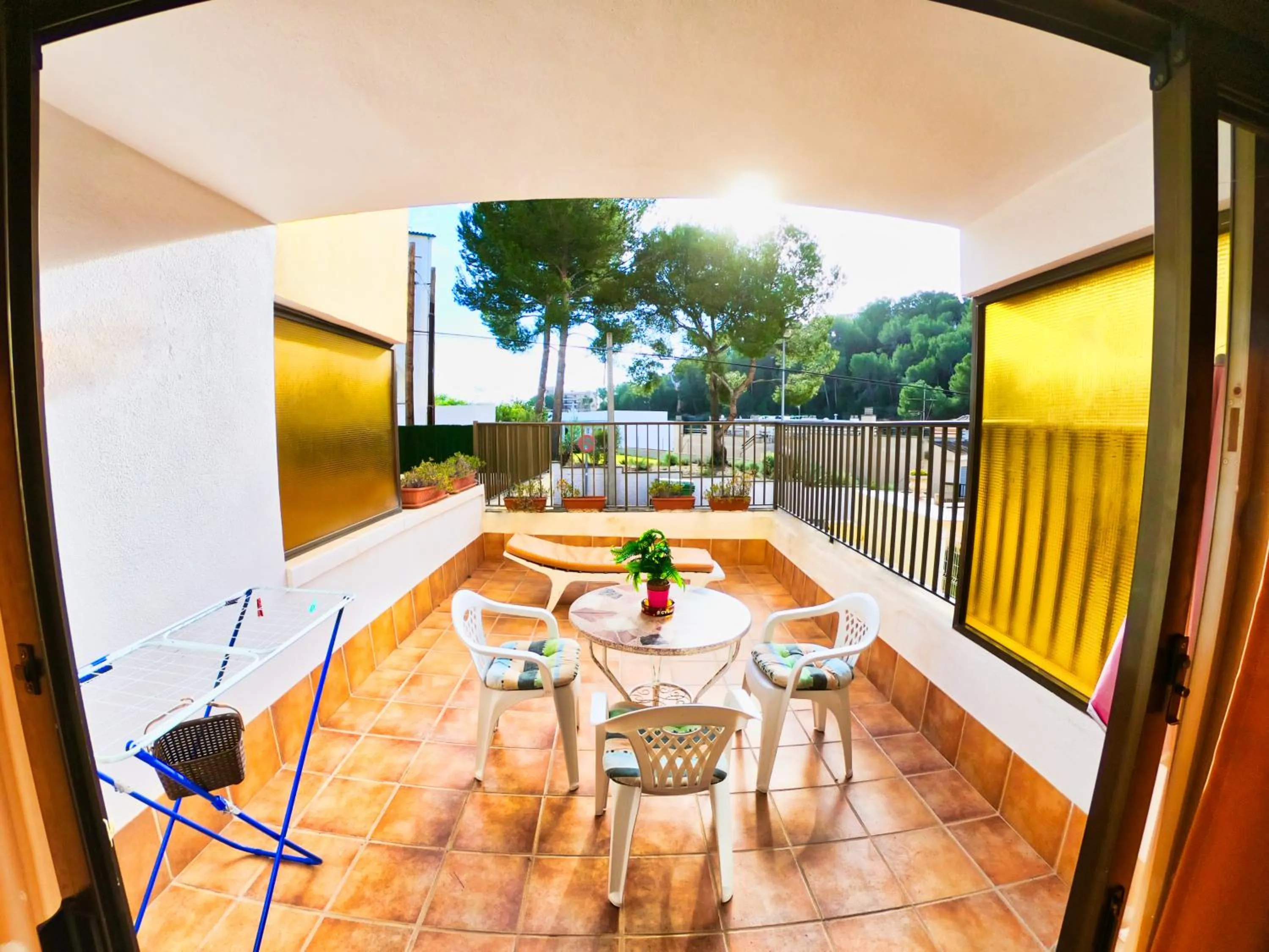 Balcony/Terrace in Bonaire Paguera