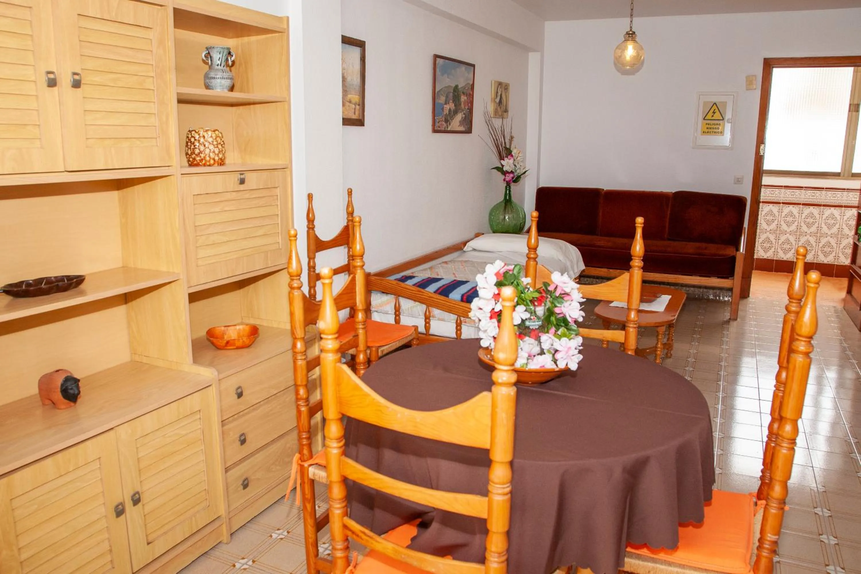 Living room in Bonaire Paguera