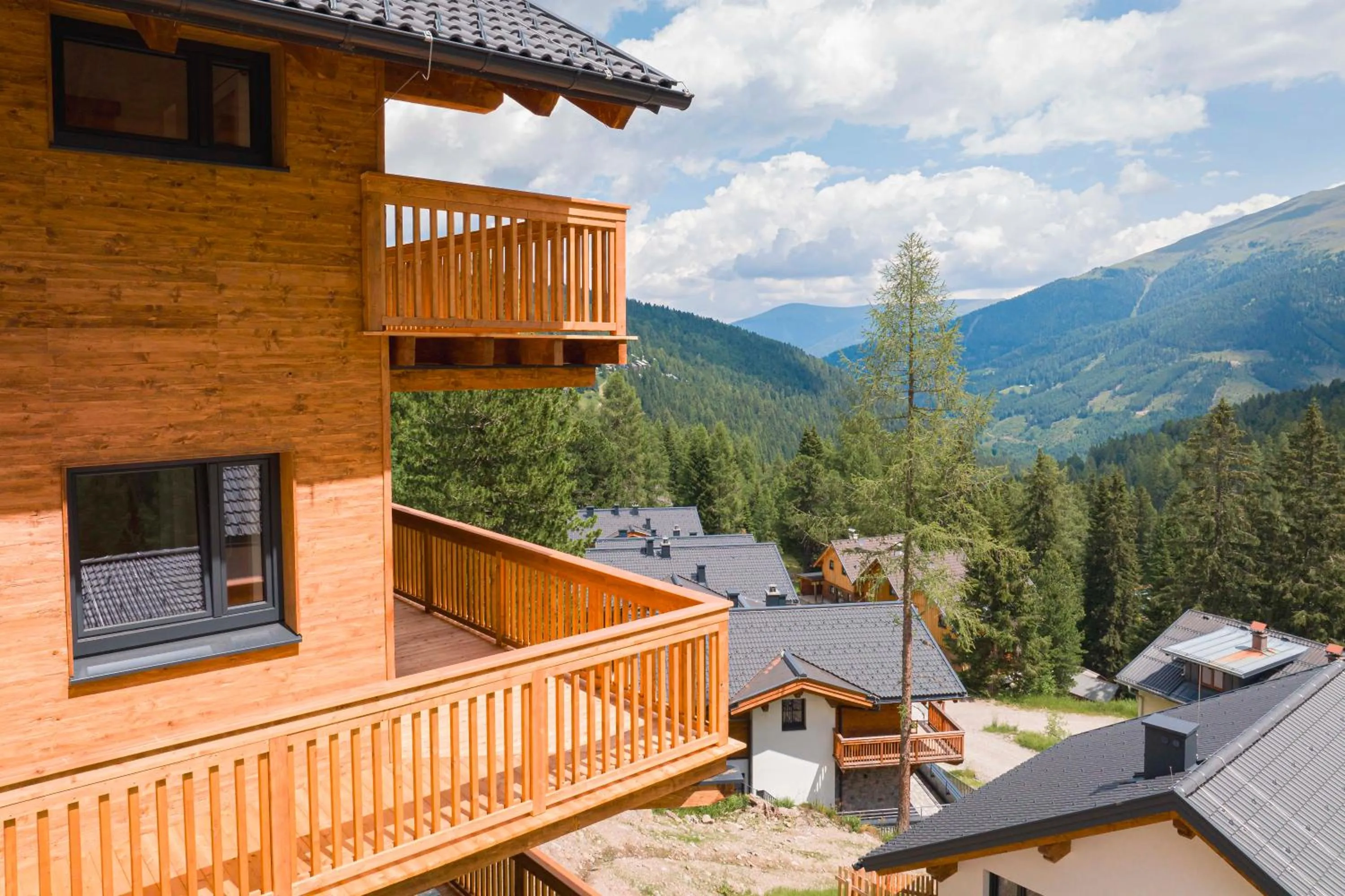 Property building in Turrach Lodges by ALPS RESORTS