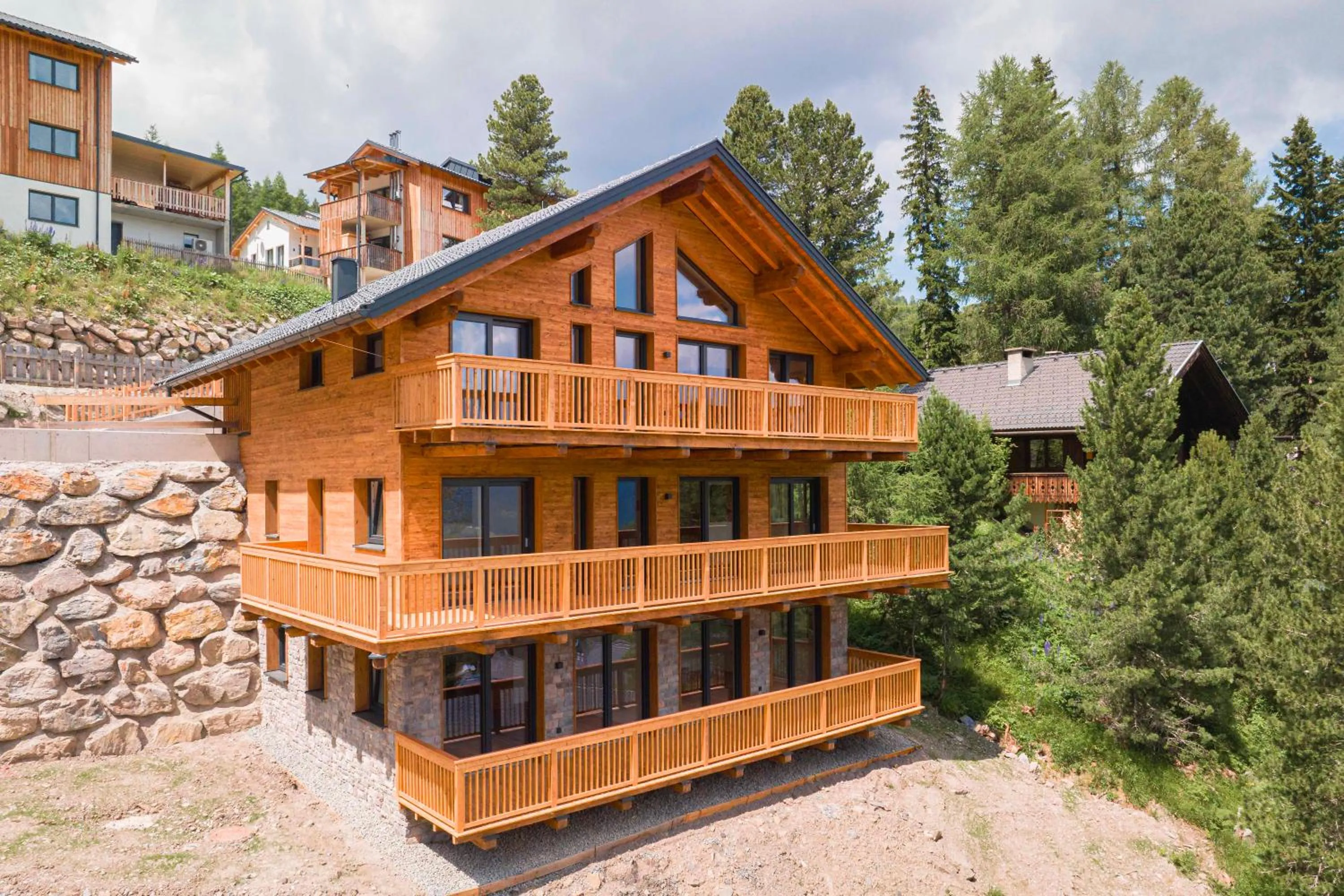 Property building in Turrach Lodges by ALPS RESORTS