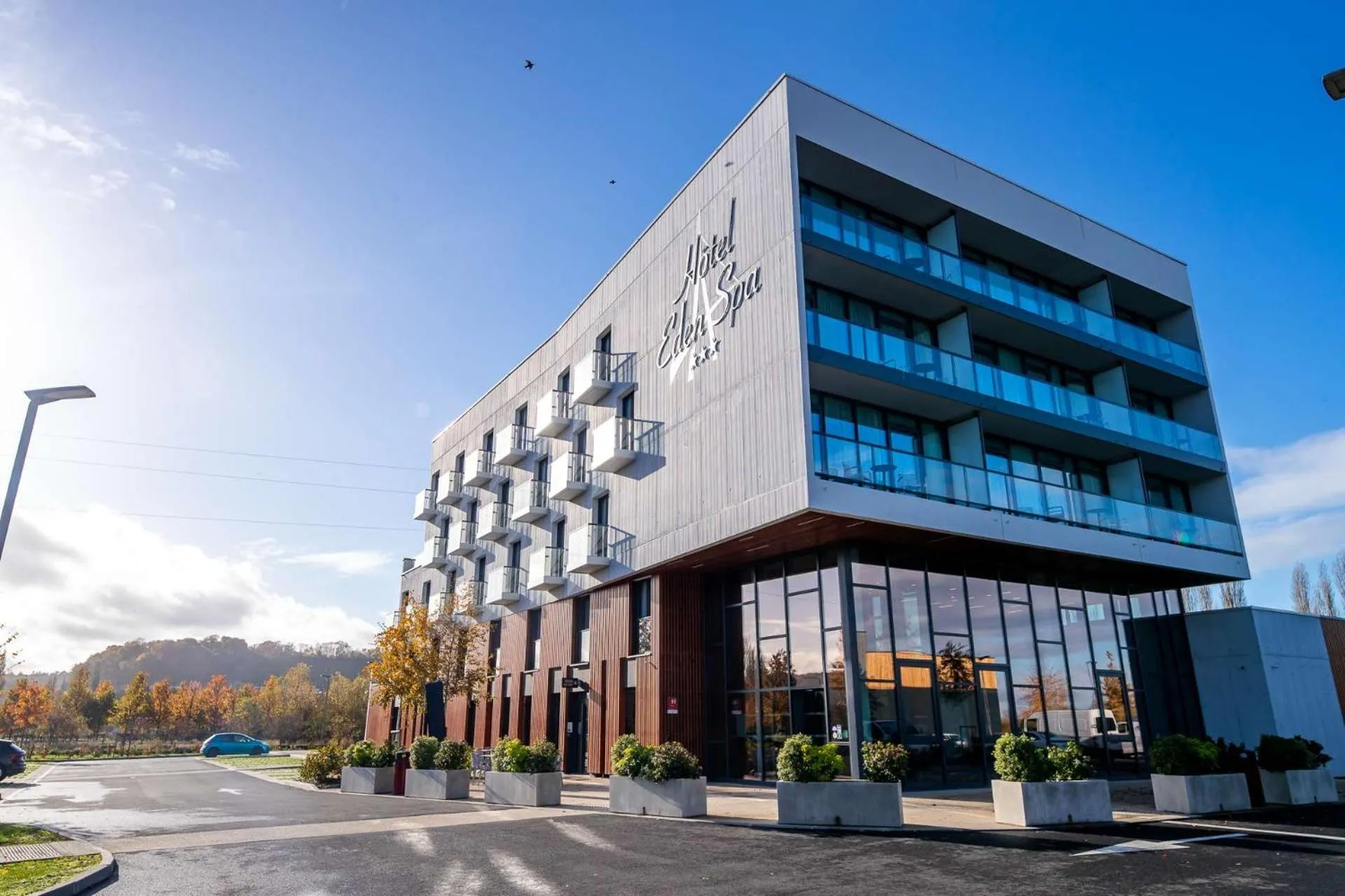 Property building in Brit Hotel Eden SPA Honfleur