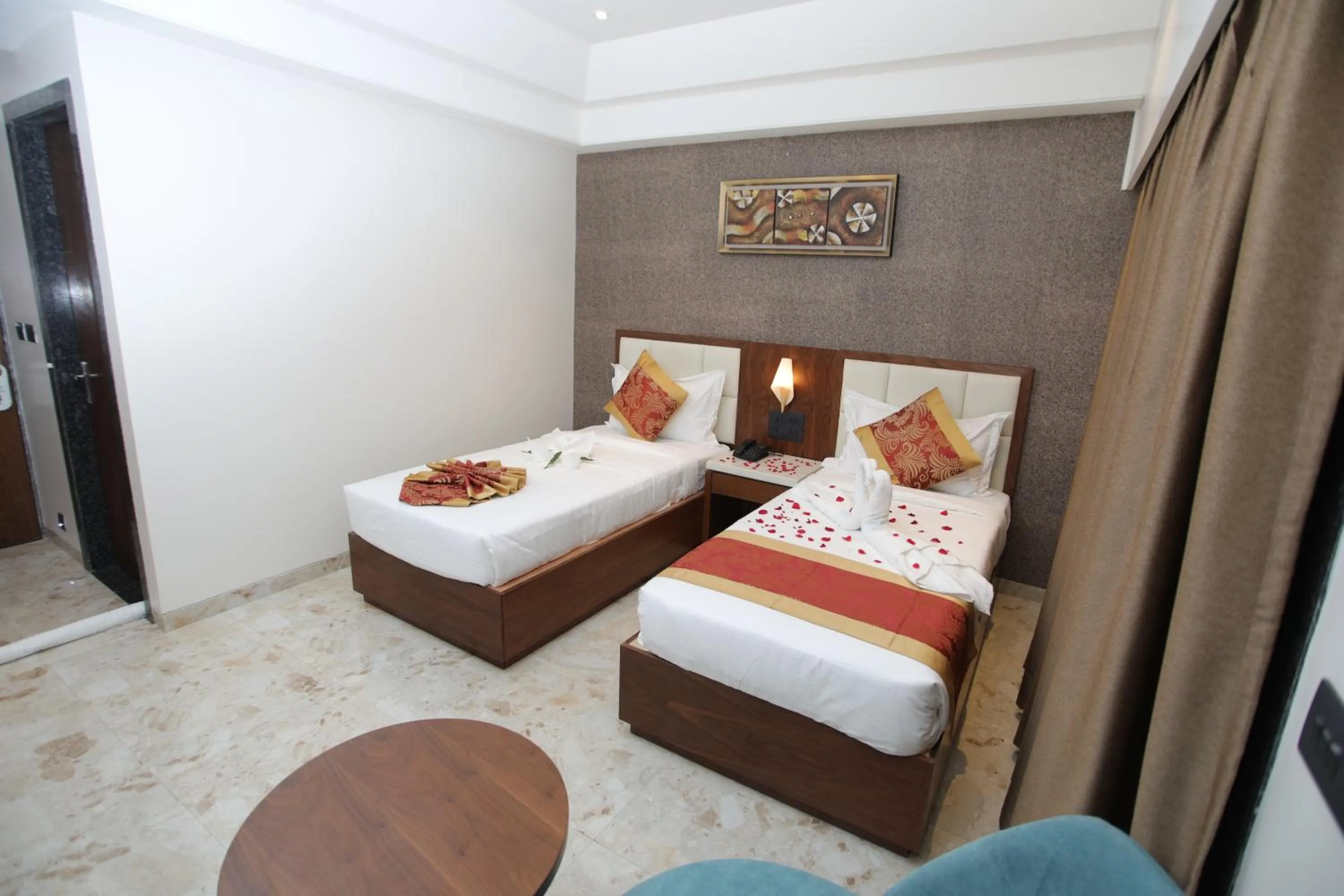 Bed in Hotel The Grand Chittor, Chittorgarh