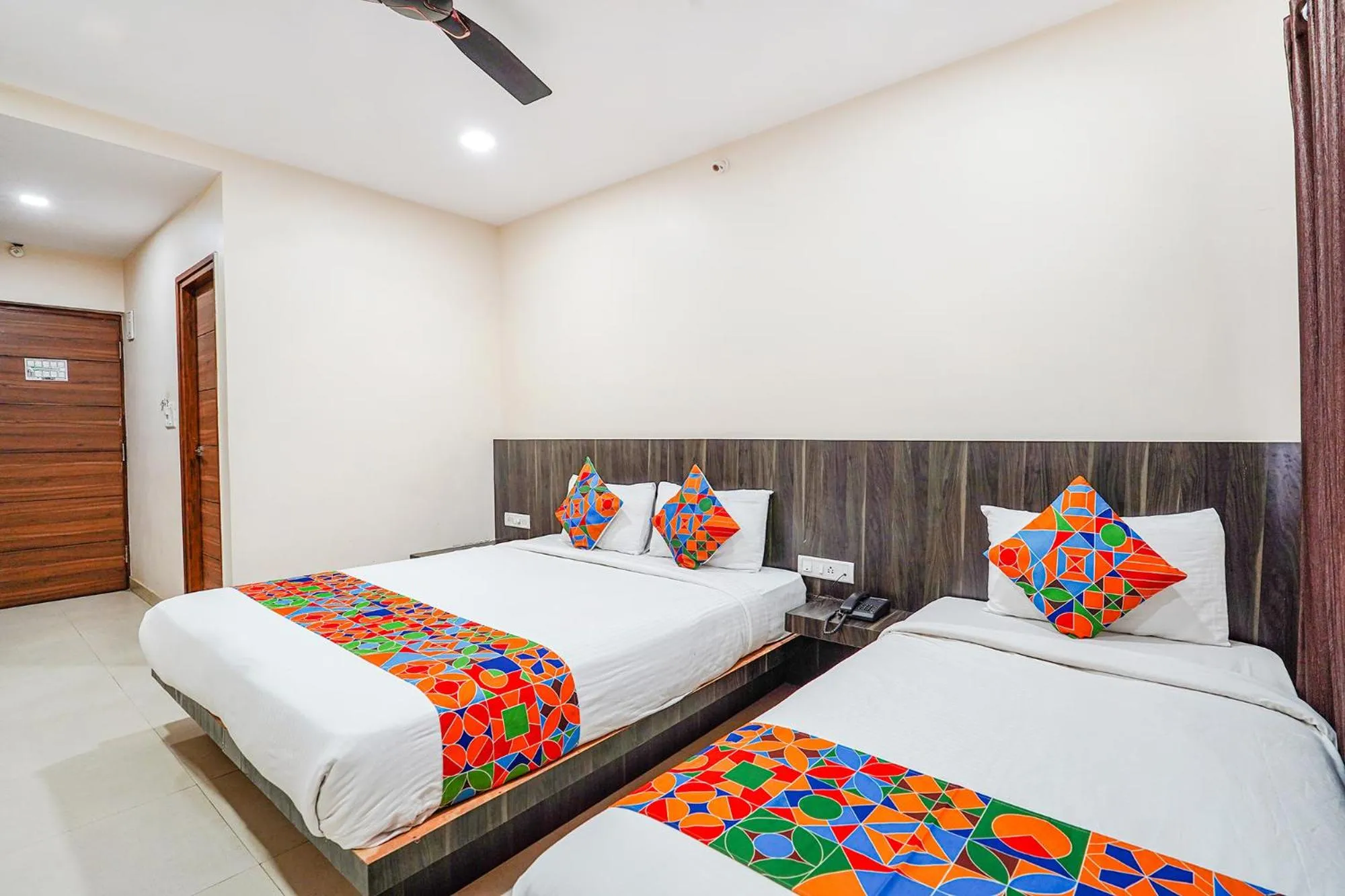 Bed in FabHotel Rove Inn & Suites - Nr Thammenahalli Village