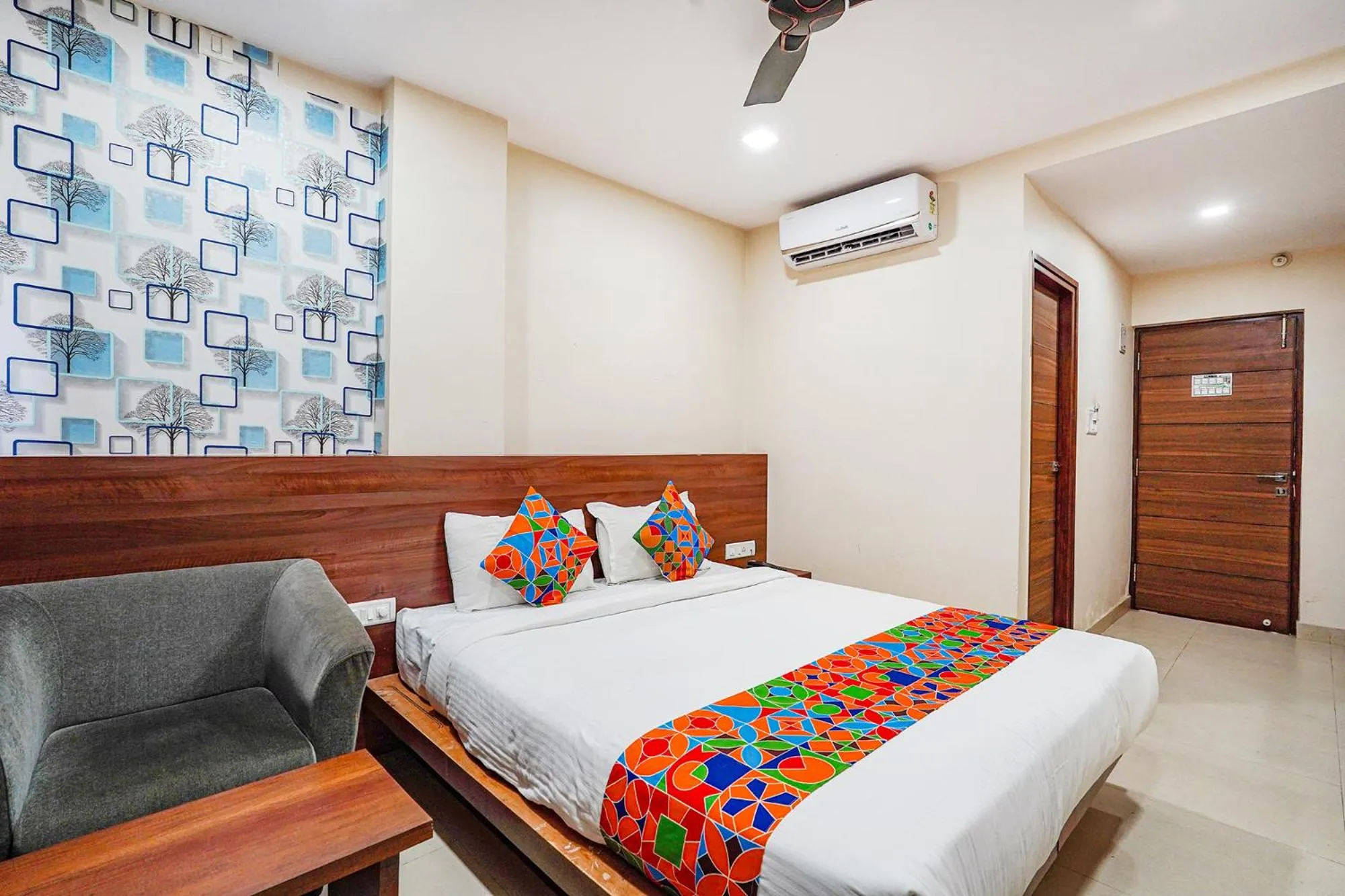 Bed in FabHotel Rove Inn & Suites - Nr Thammenahalli Village