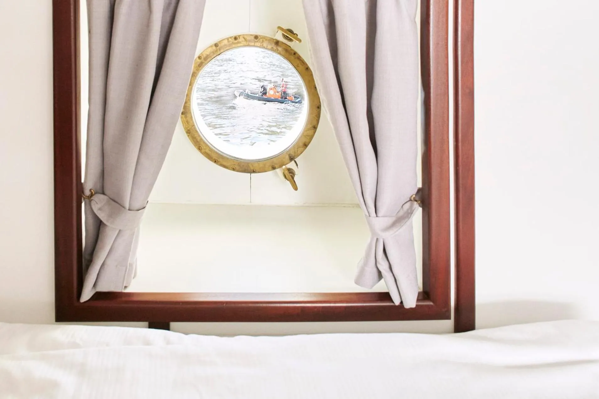 View (from property/room), Bed in Alexander von Humboldt - Das Schiff