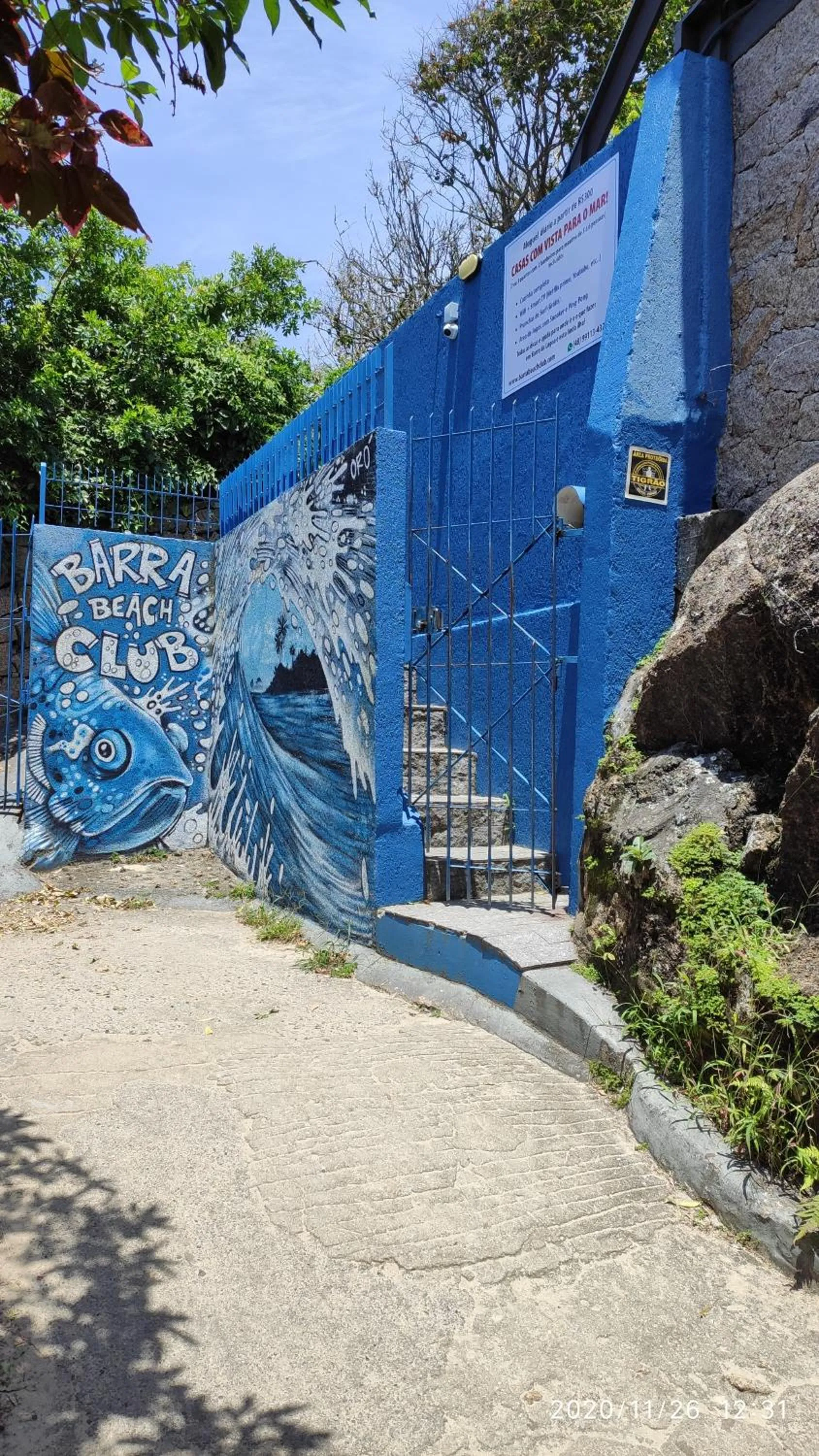Facade/entrance in Barra Beach Club CASAS
