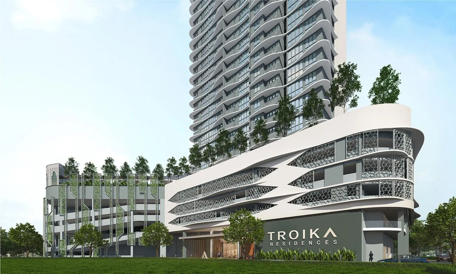 Property building in Troika Kota Bharu by Salaam Suites