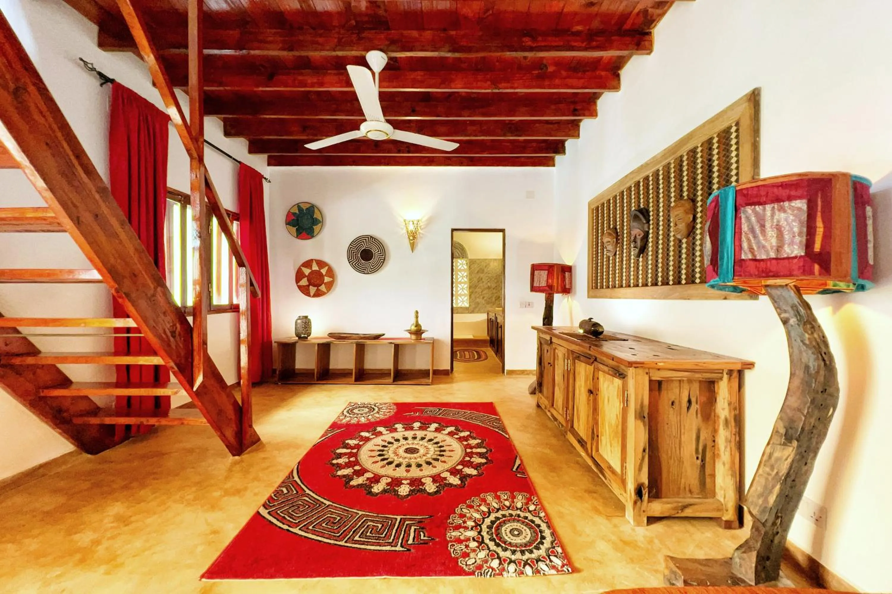 Living room in Kibanda Natural Kendwa Villa