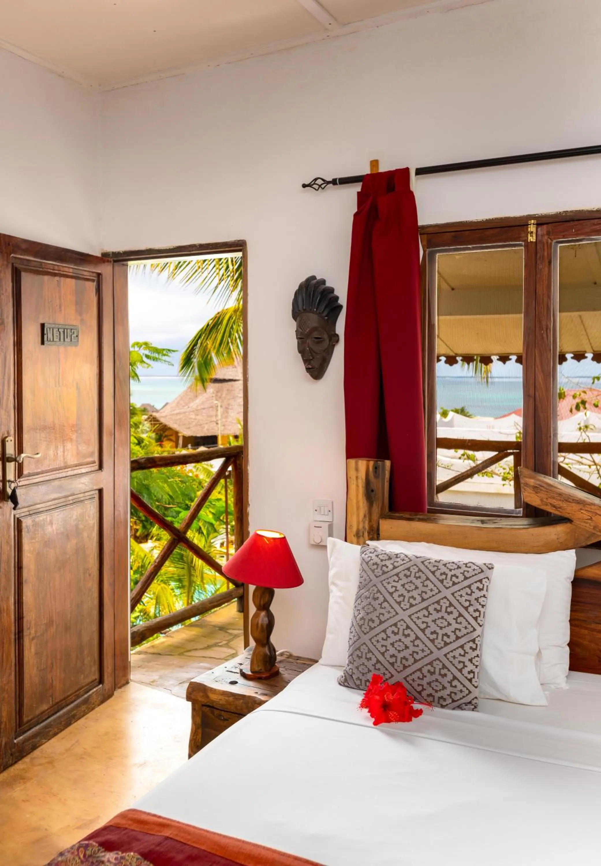 Sea view, Bed in Kibanda Natural Kendwa Villa