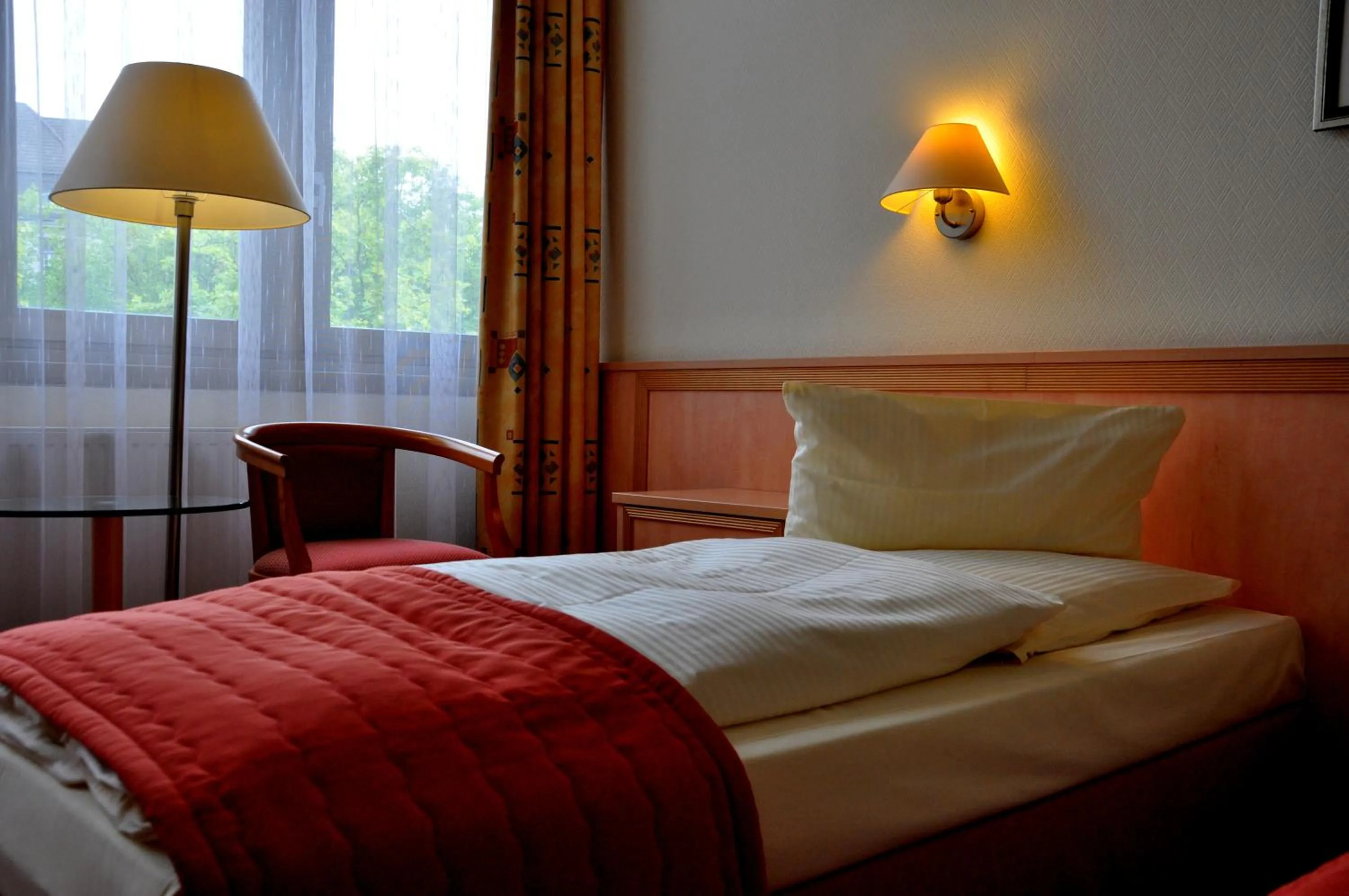 Bed in Hotel Steglitz International