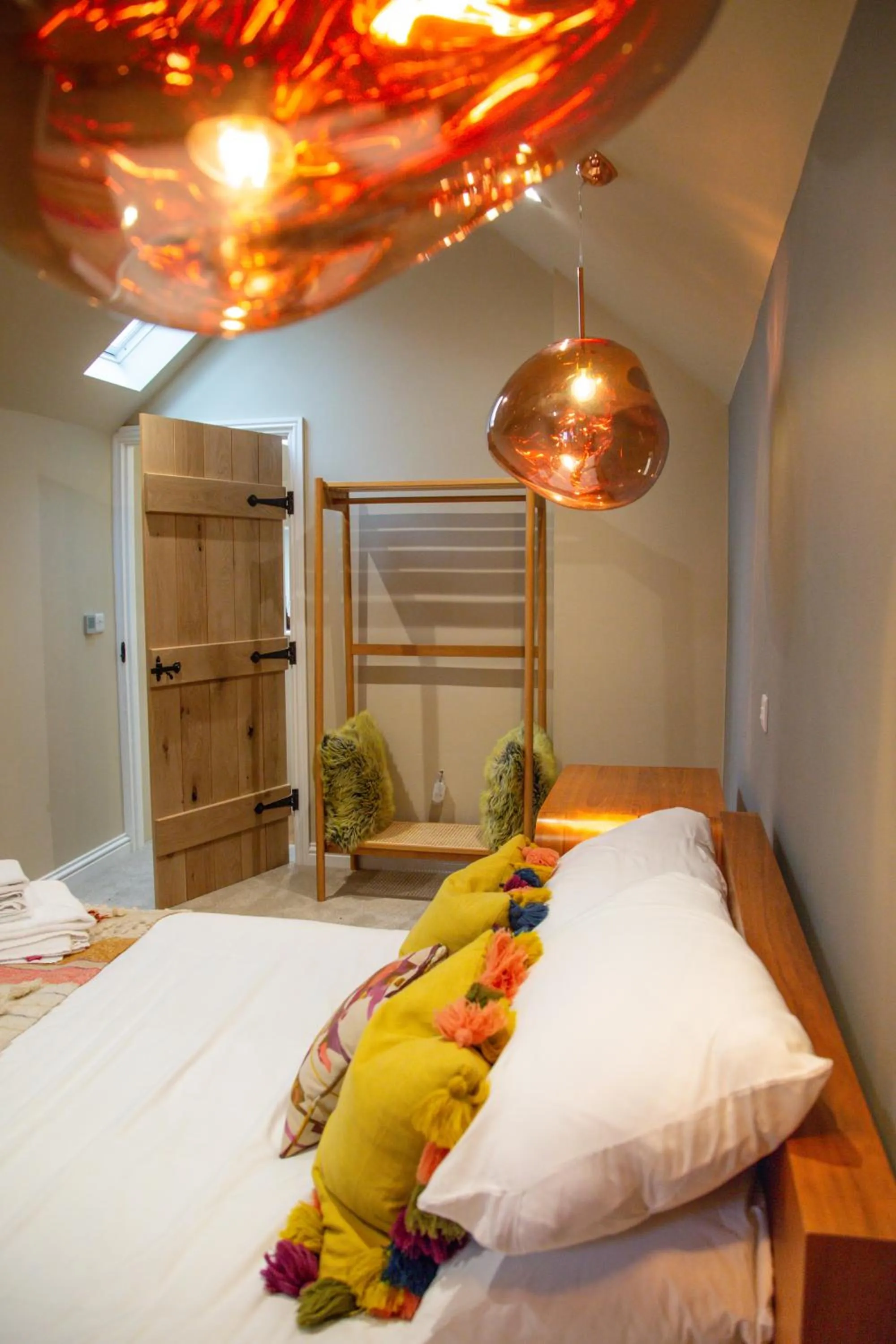 Bed in Bridge House Barn