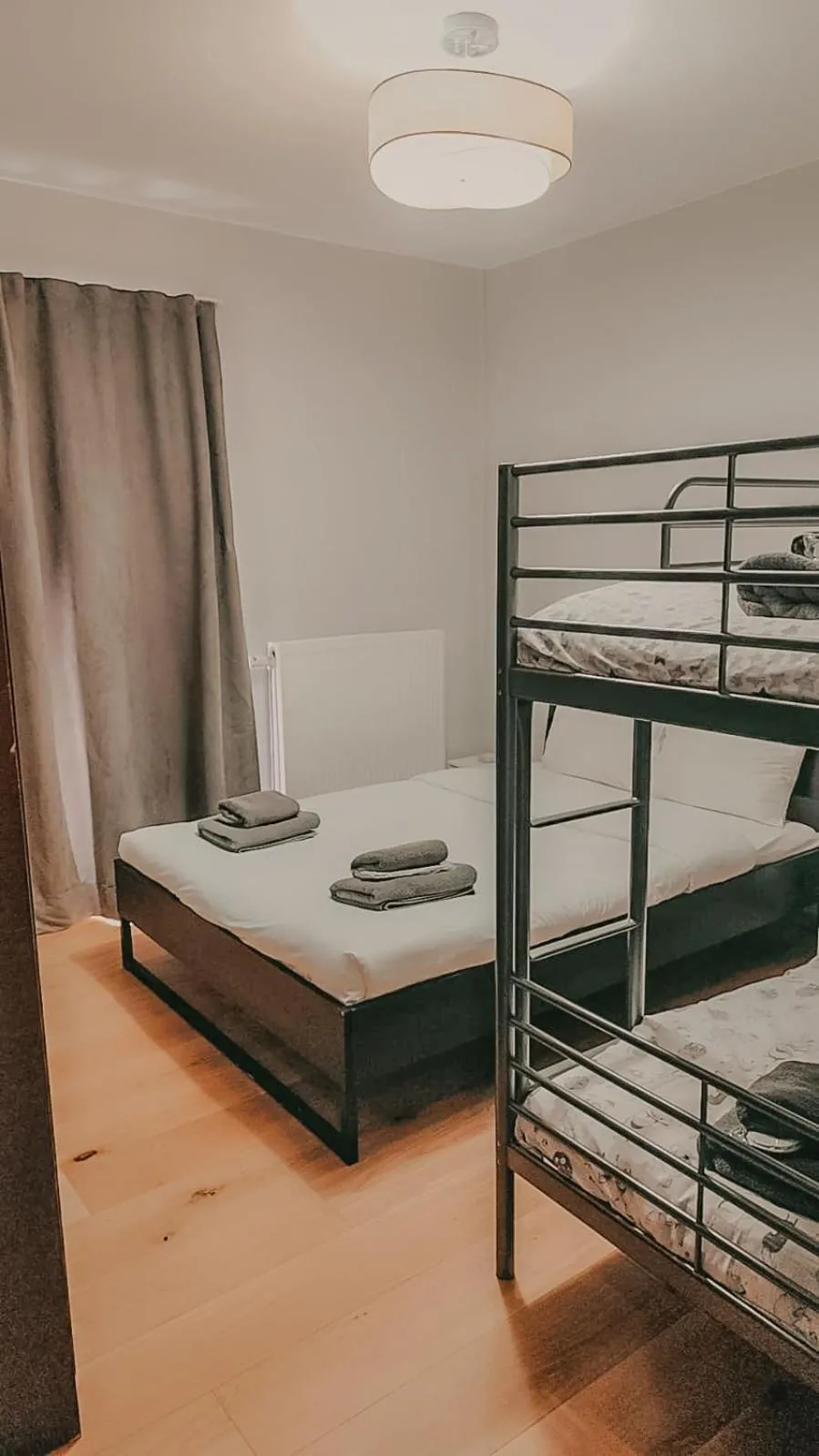 Bed in Deluxe Villa by White Hills Outdoor Hot Tub