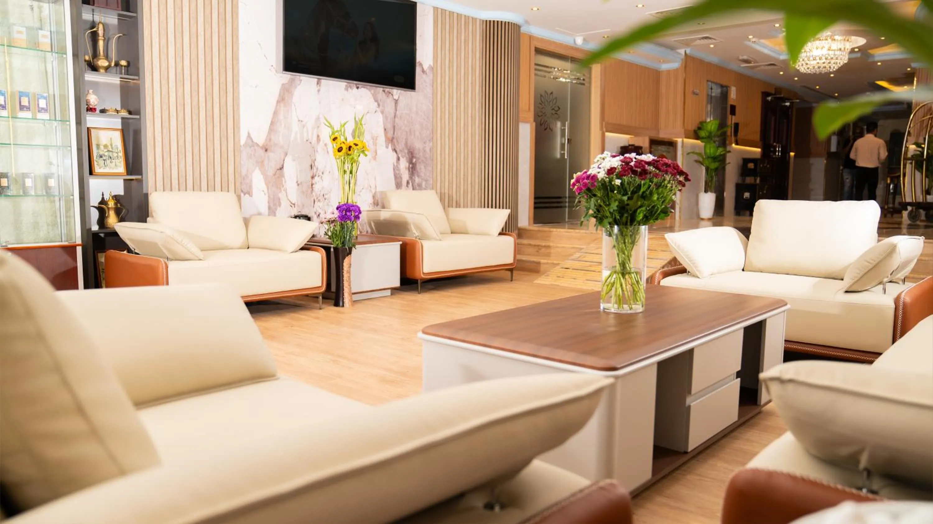 Lobby or reception in Oriental Hotel Apartments