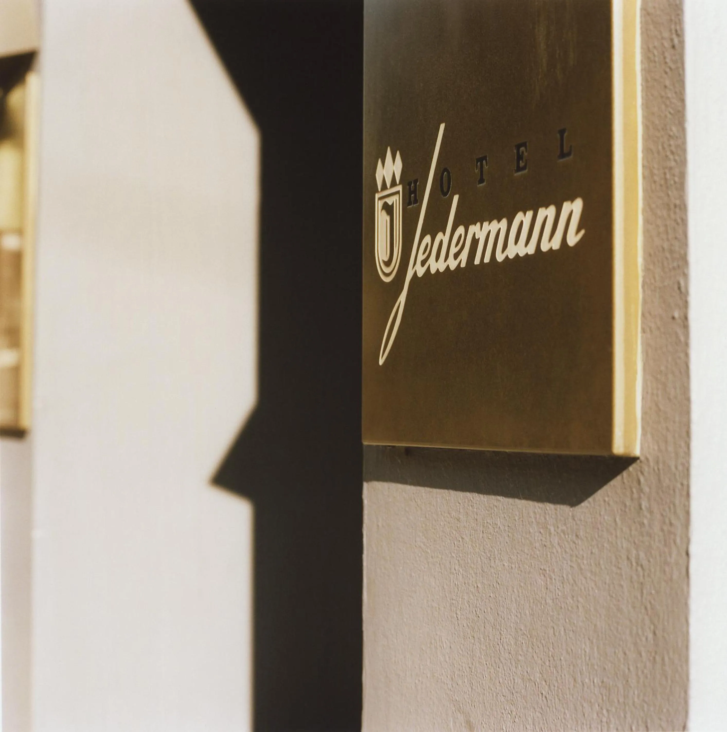 Property logo or sign in Hotel Jedermann