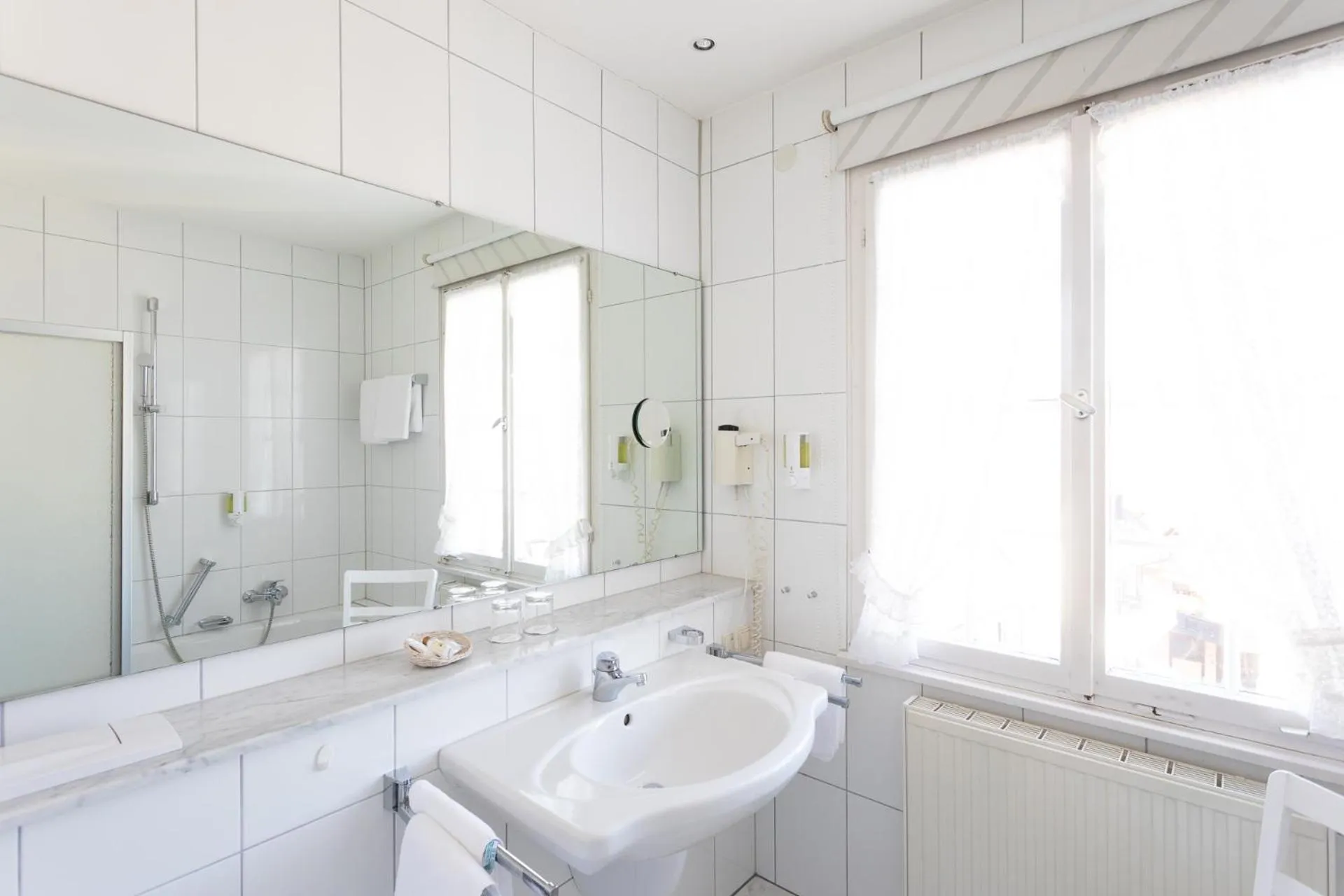 Bathroom in Romantik Hotel zur Sonne