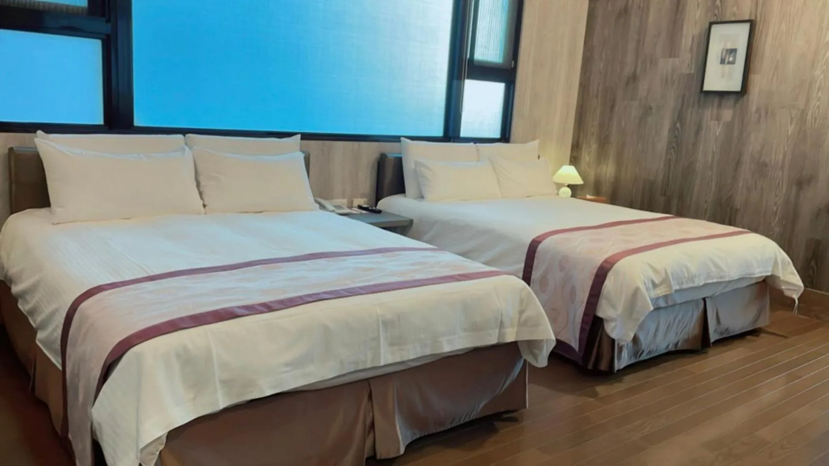 Bed in A-SAN Hot-Spring Hotel