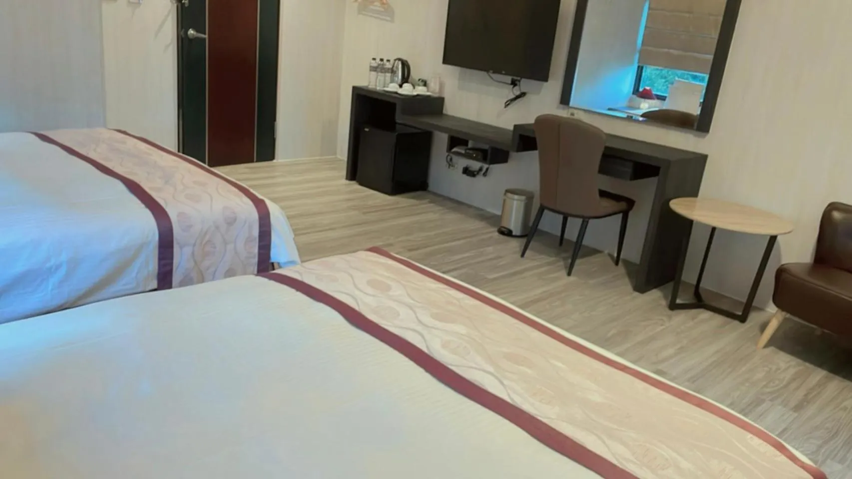 Bed in A-SAN Hot-Spring Hotel