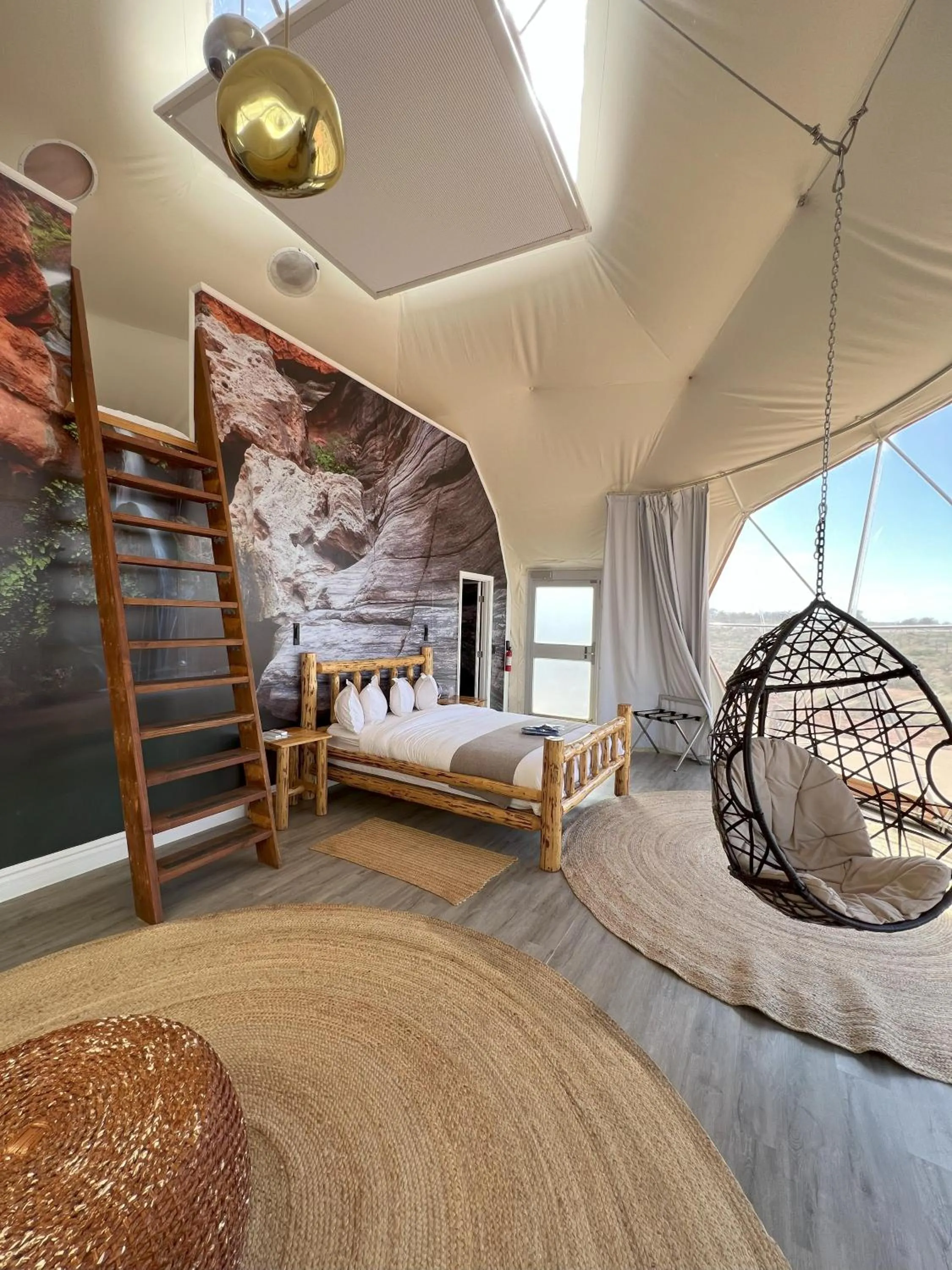 Bed in Clear Sky Resorts - Grand Canyon - Unique Sky Domes