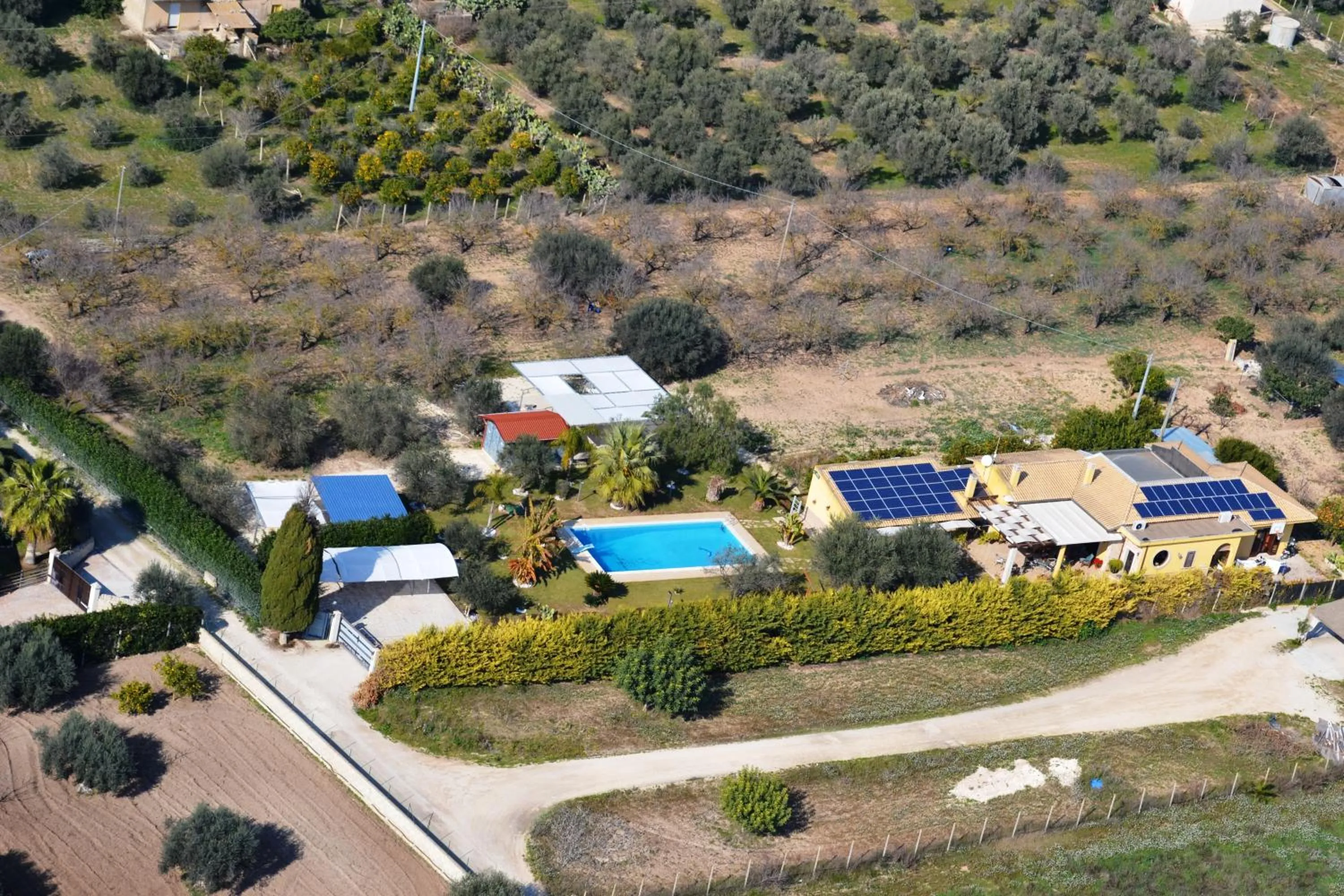 Bird's eye view in Villa Adriana B&B