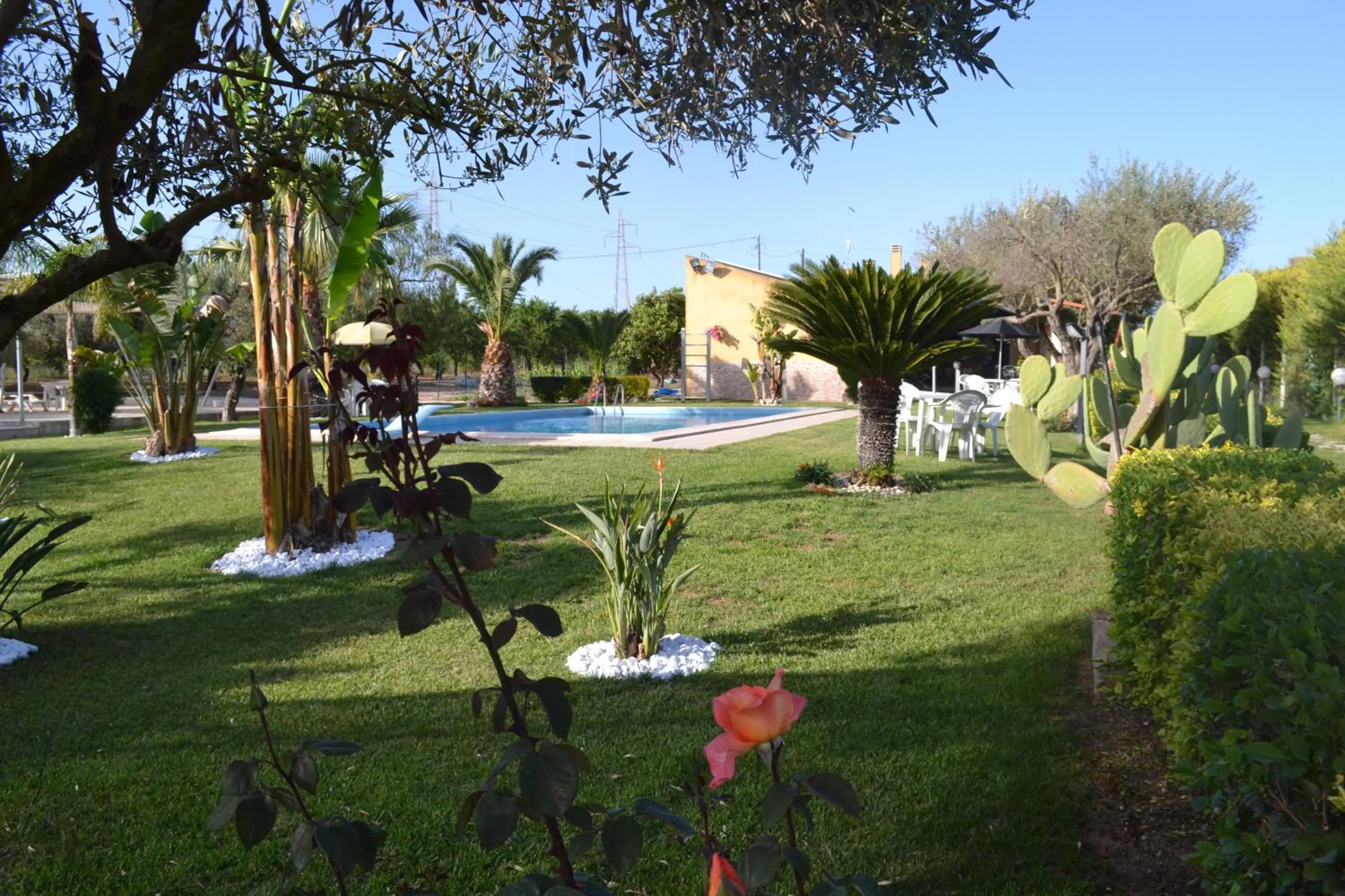 Garden in Villa Adriana B&B