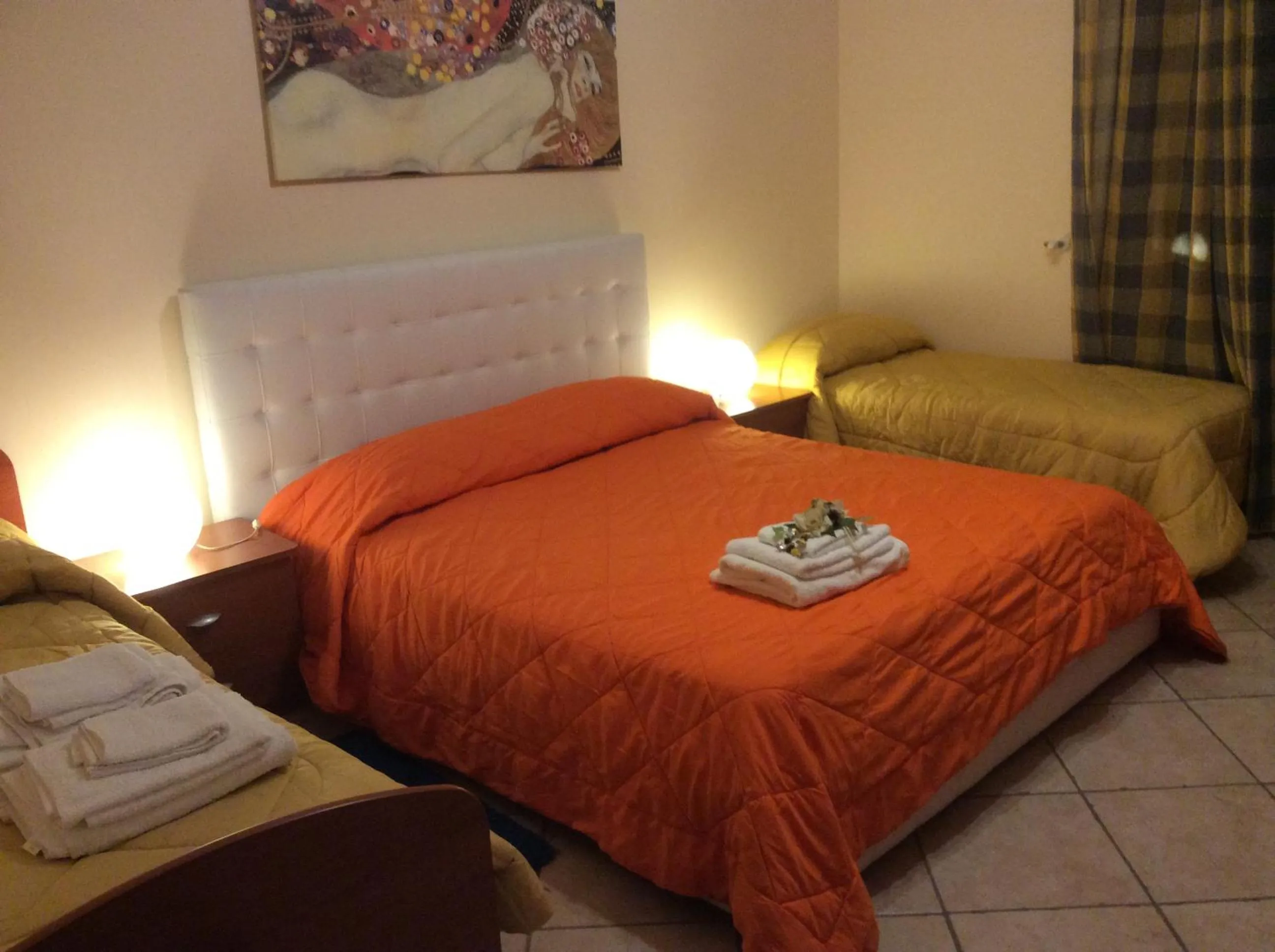 Bed in Villa Adriana B&B