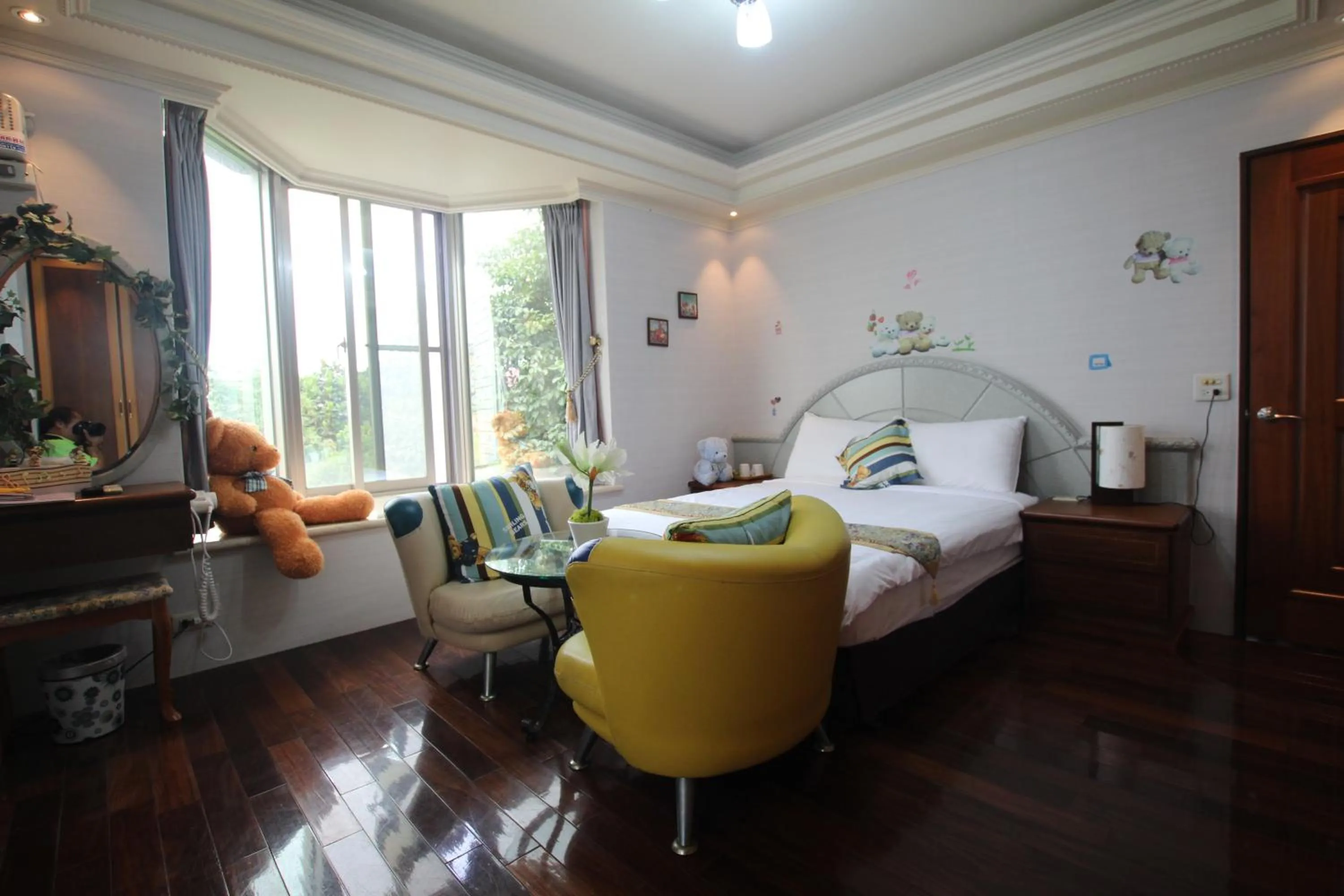 Photo of the whole room, Bed in Yilan Pine Villa Homestay