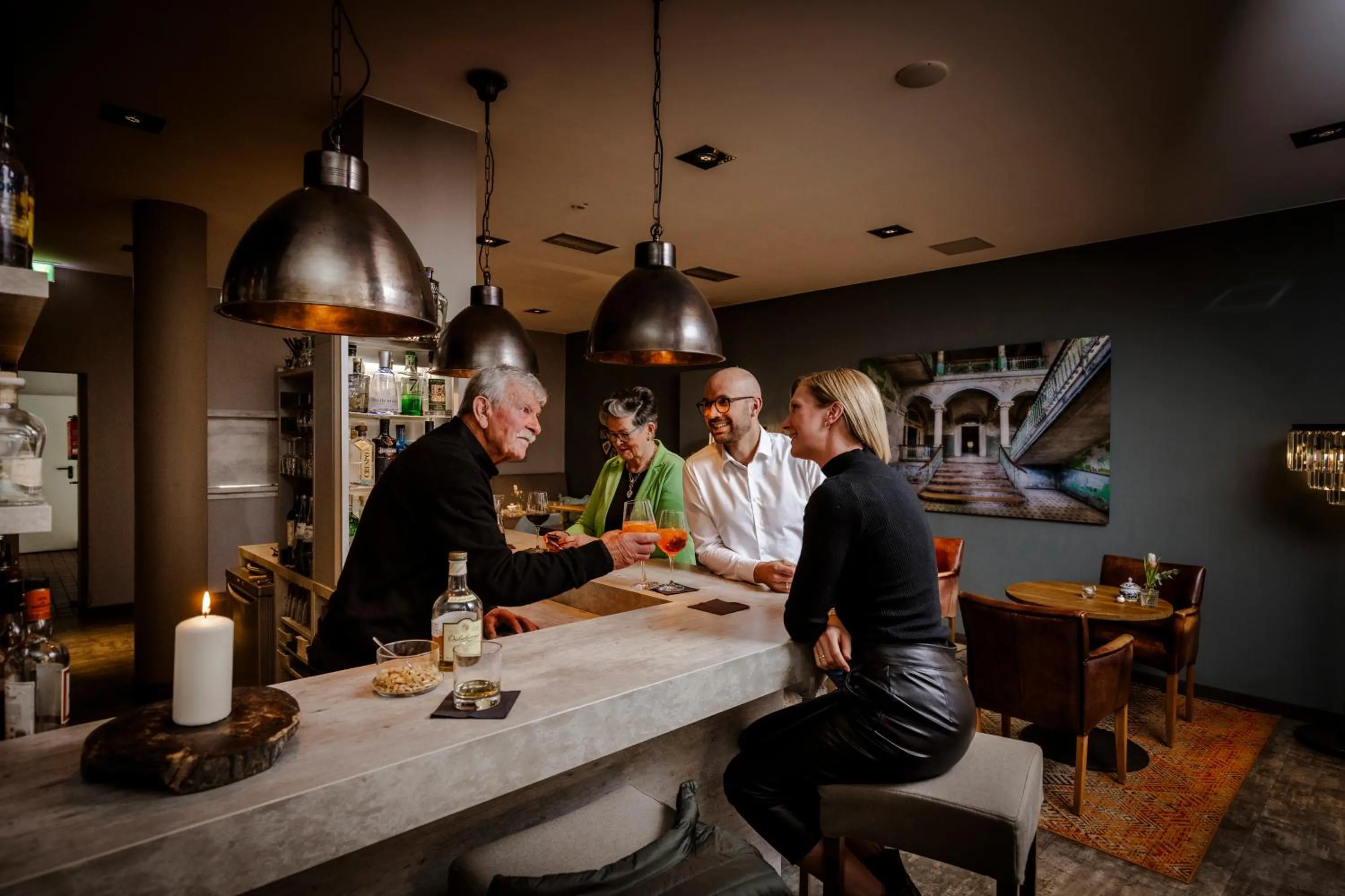 Lounge or bar in Altstadt-Hotel Bielefeld