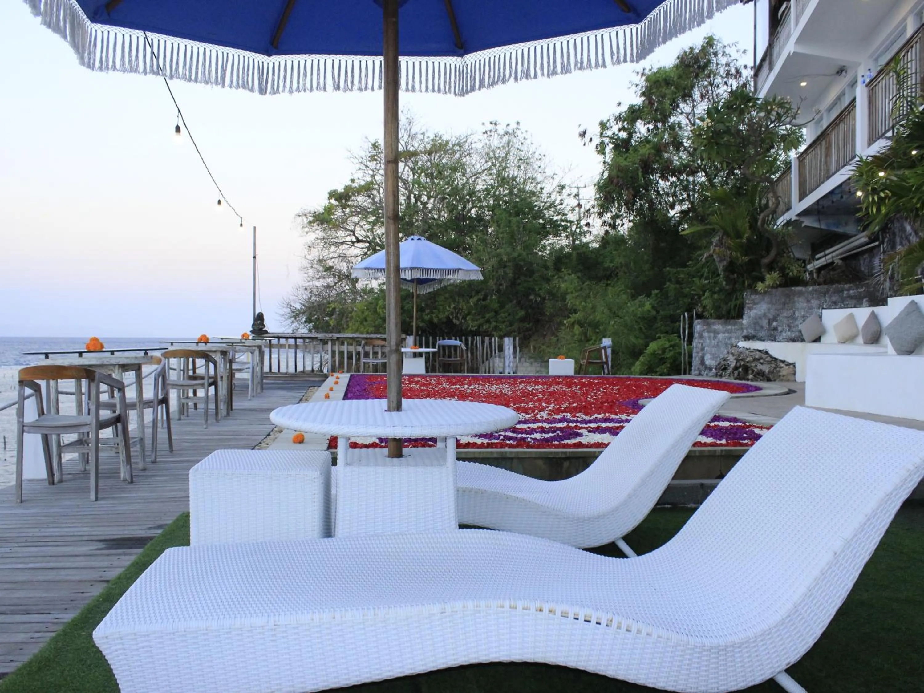 Balcony/Terrace in SUITE OCEAN BLUE