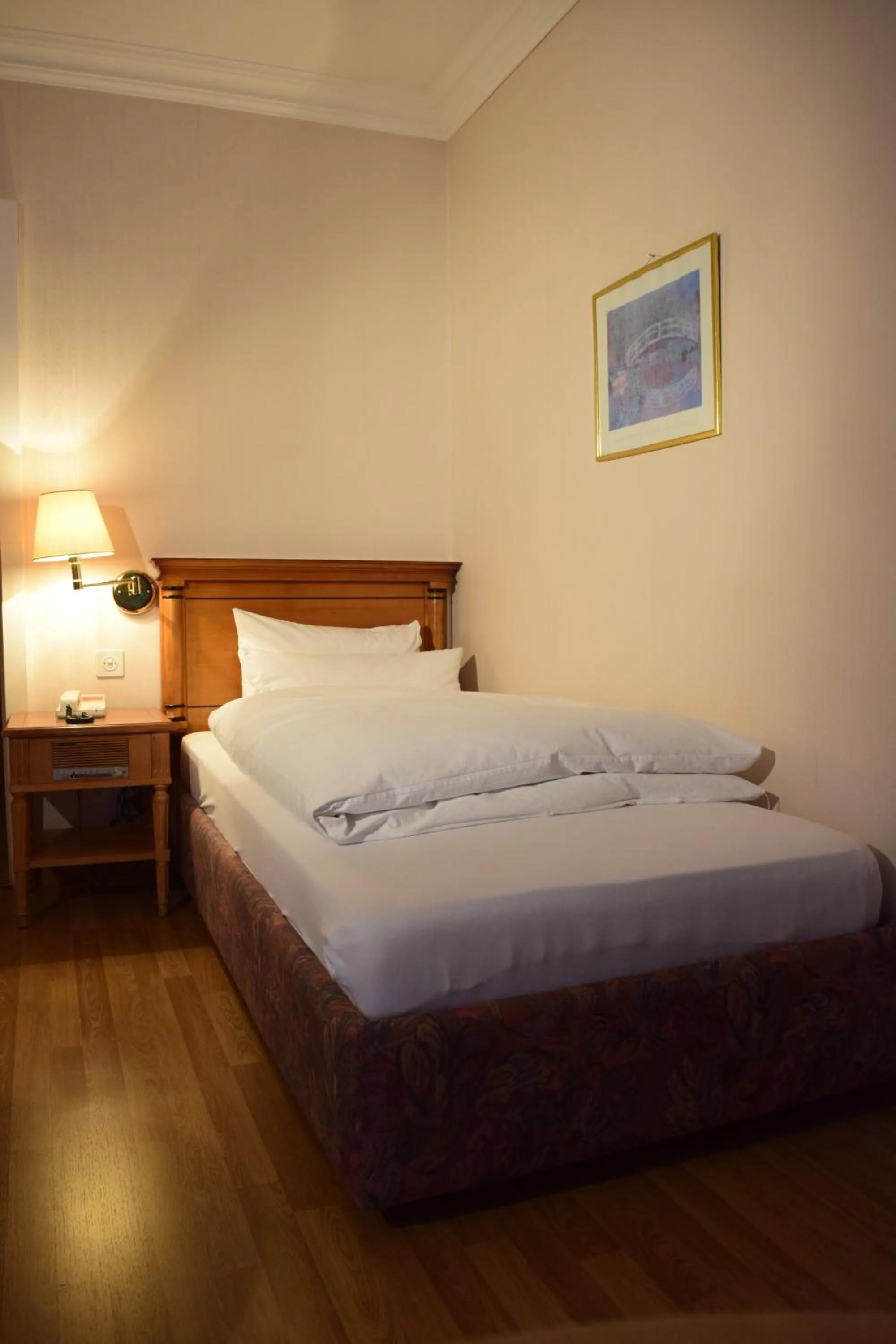 Bed in Parkhotel Bellevue Budget