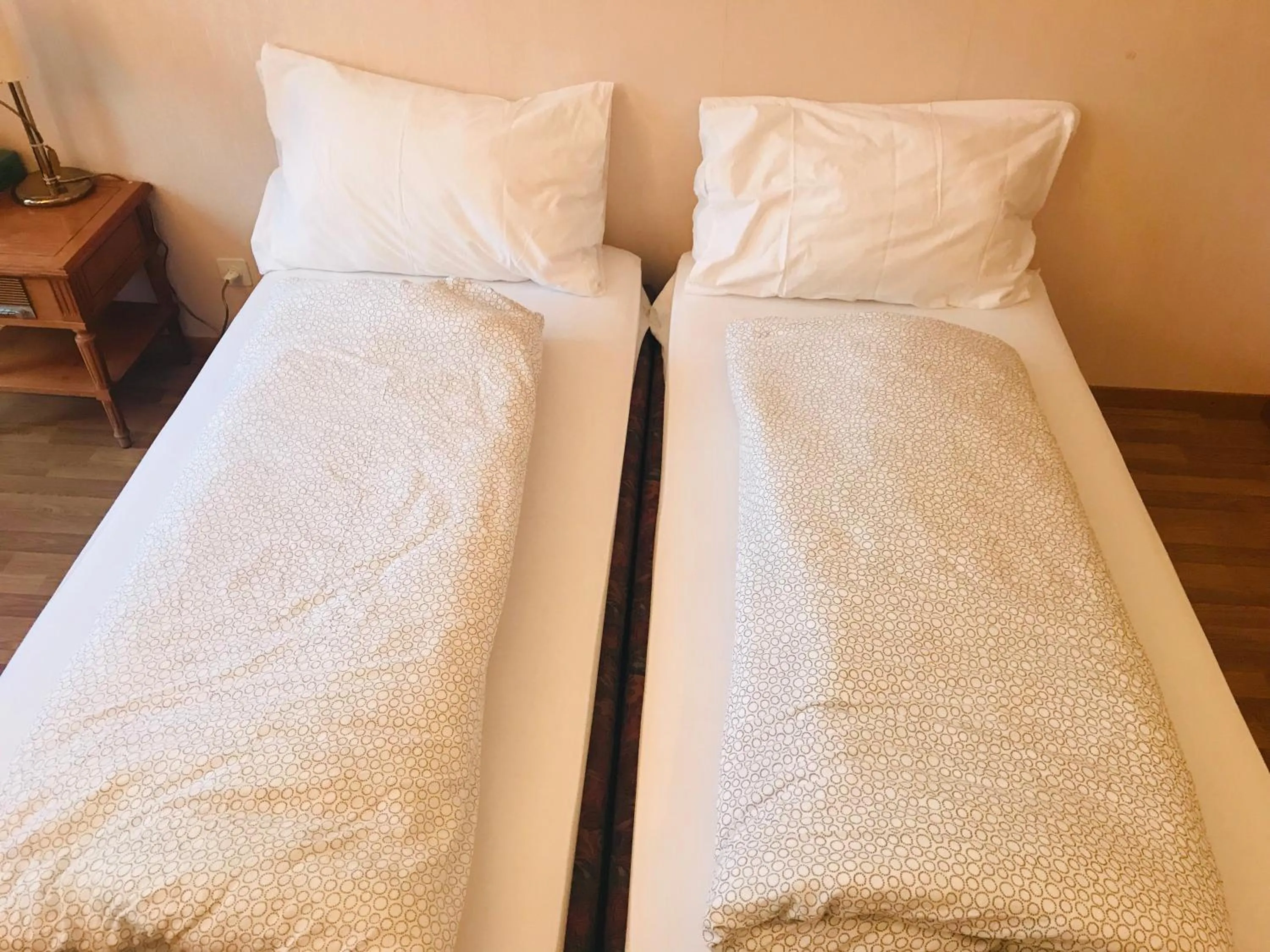 Bed in Parkhotel Bellevue Budget