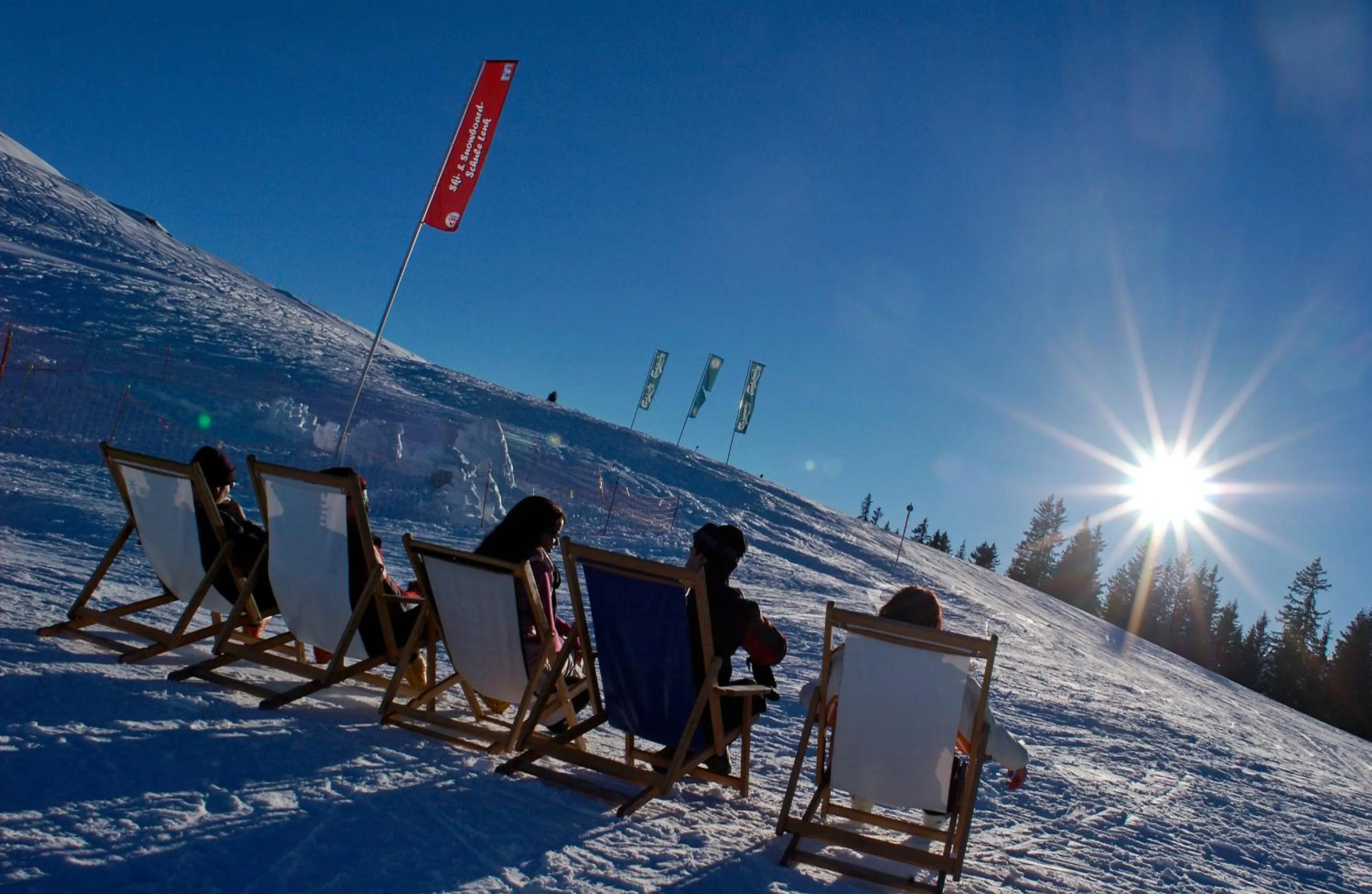 Skiing in Parkhotel Bellevue Budget