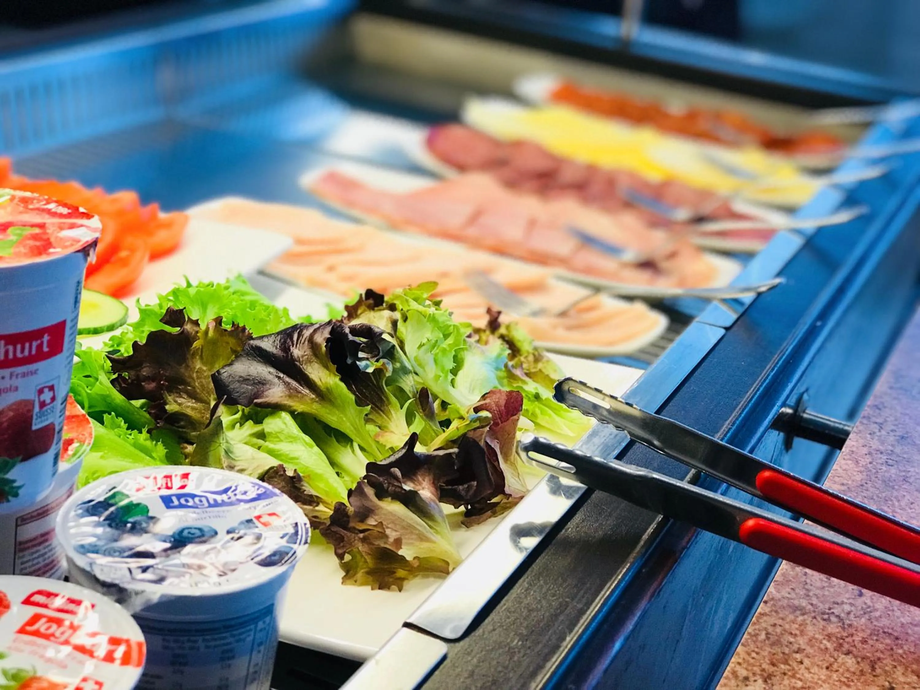 Buffet breakfast in Parkhotel Bellevue Budget